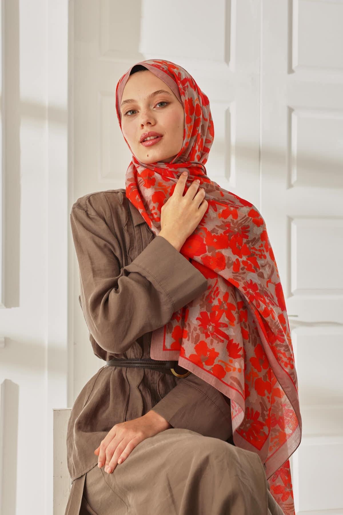 Silk Home Desenli Soft Şal 70024-08