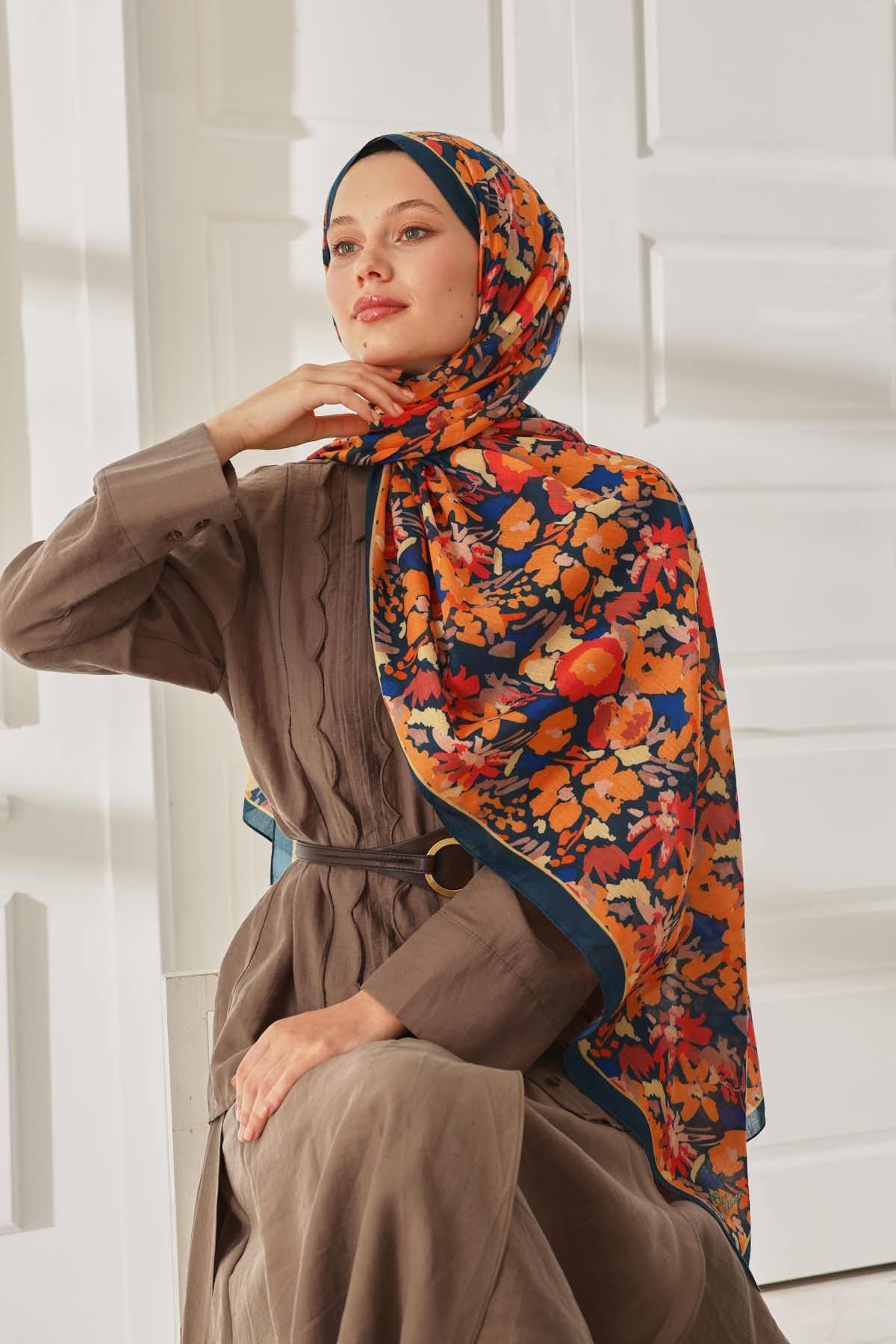 Silk Home Desenli Soft Şal 70024-09