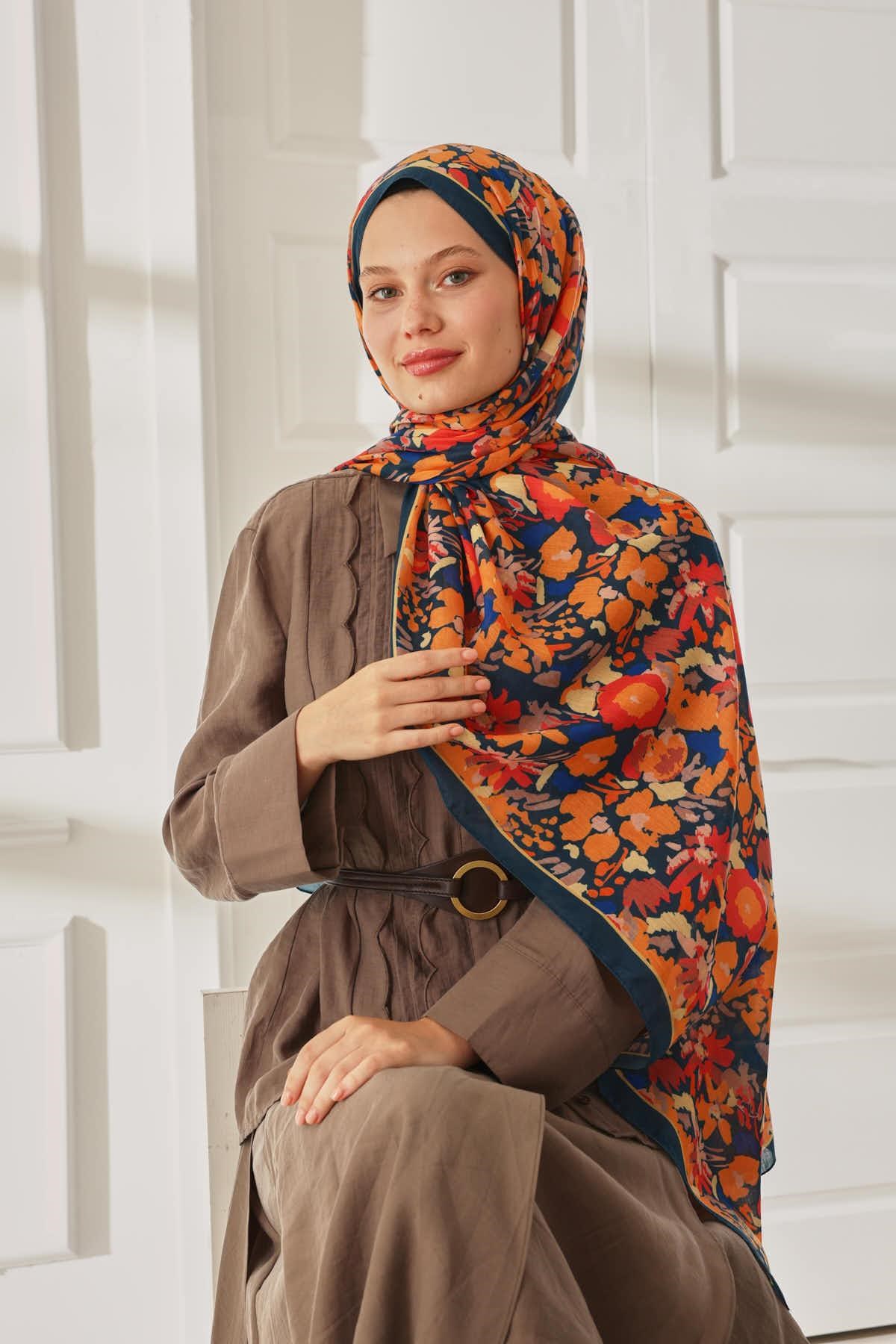 Silk Home Desenli Soft Şal 70024-09