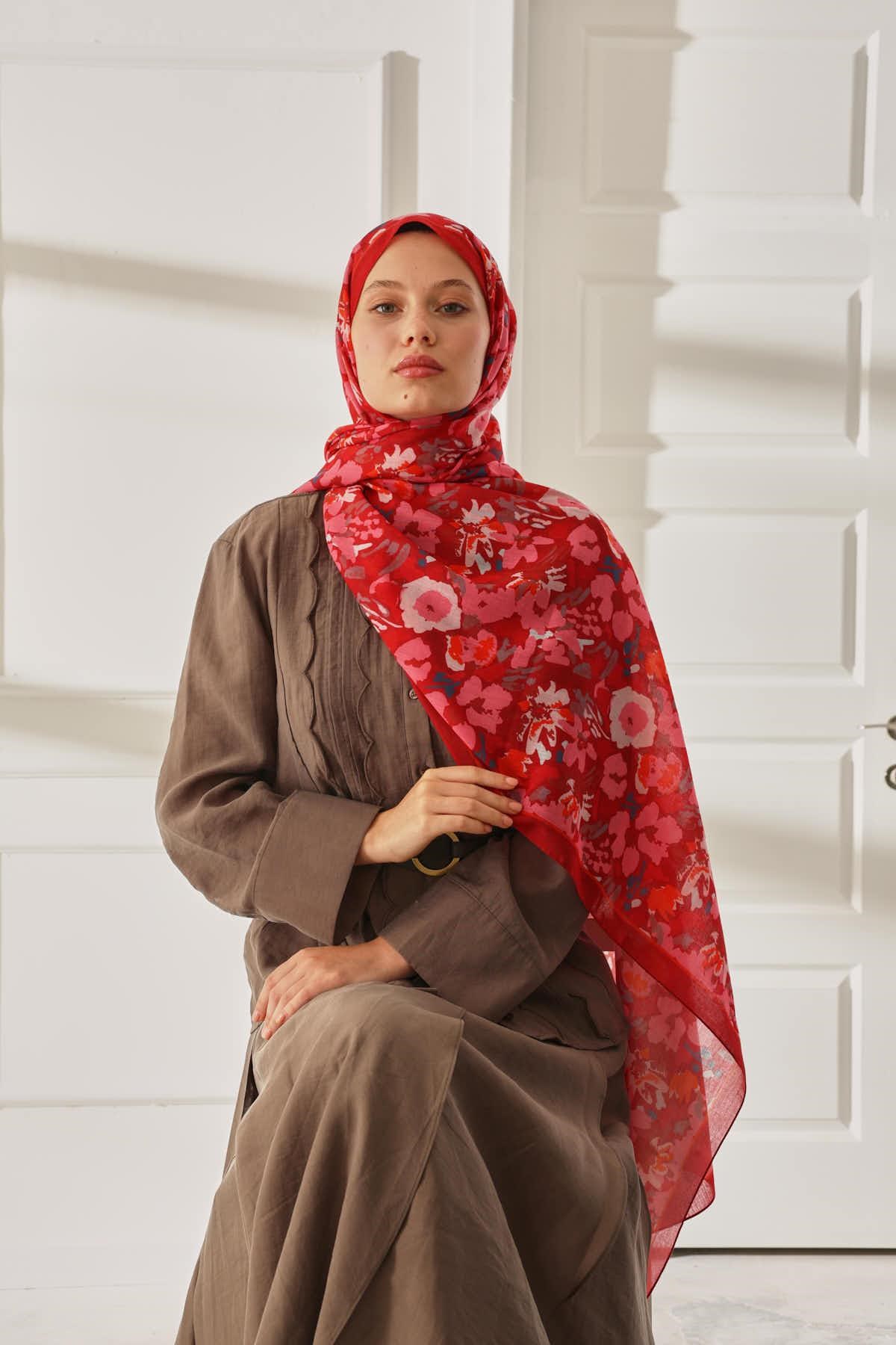 Silk Home Desenli Soft Şal 70024-10