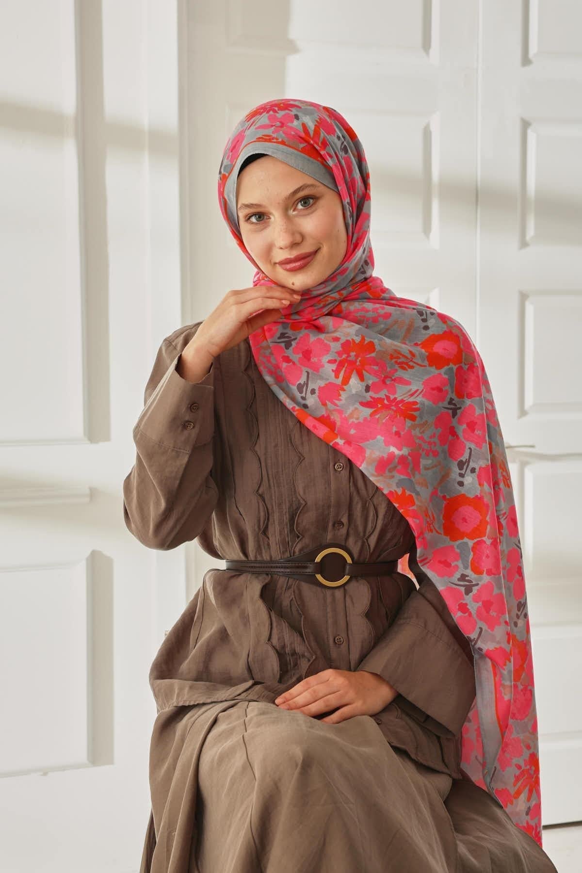 Silk Home Desenli Soft Şal 70024-12