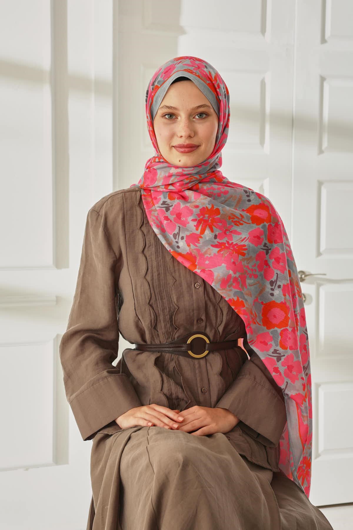 Silk Home Desenli Soft Şal 70024-12