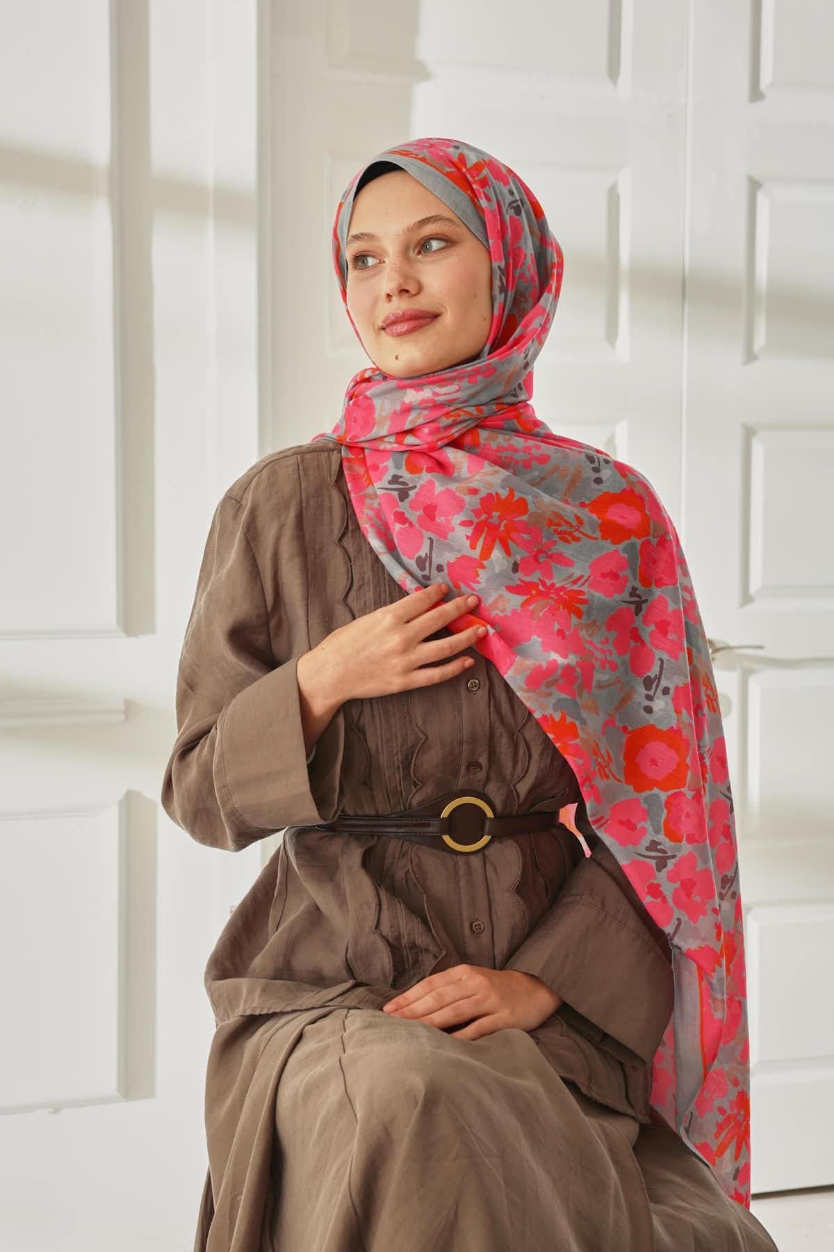 Silk Home Desenli Soft Şal 70024-12