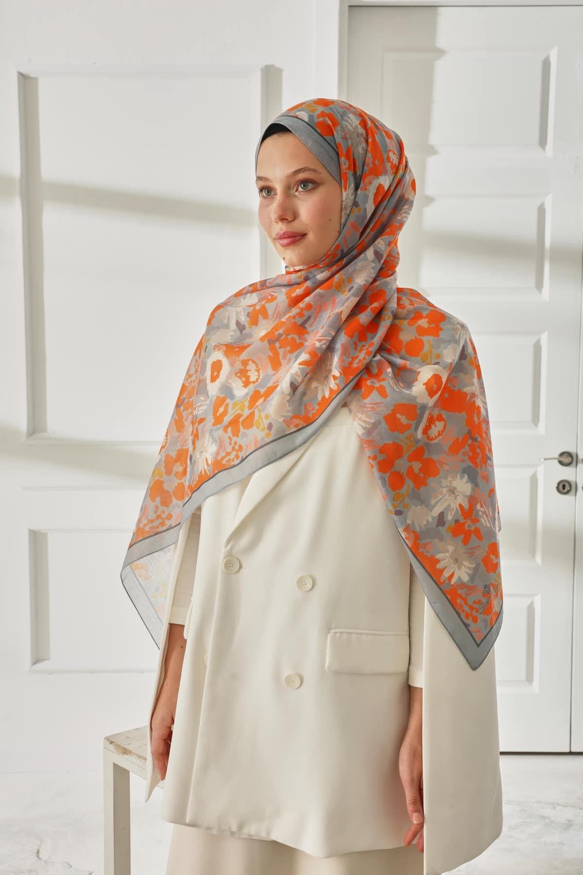 Silk Home Desenli Soft Şal 70024-15