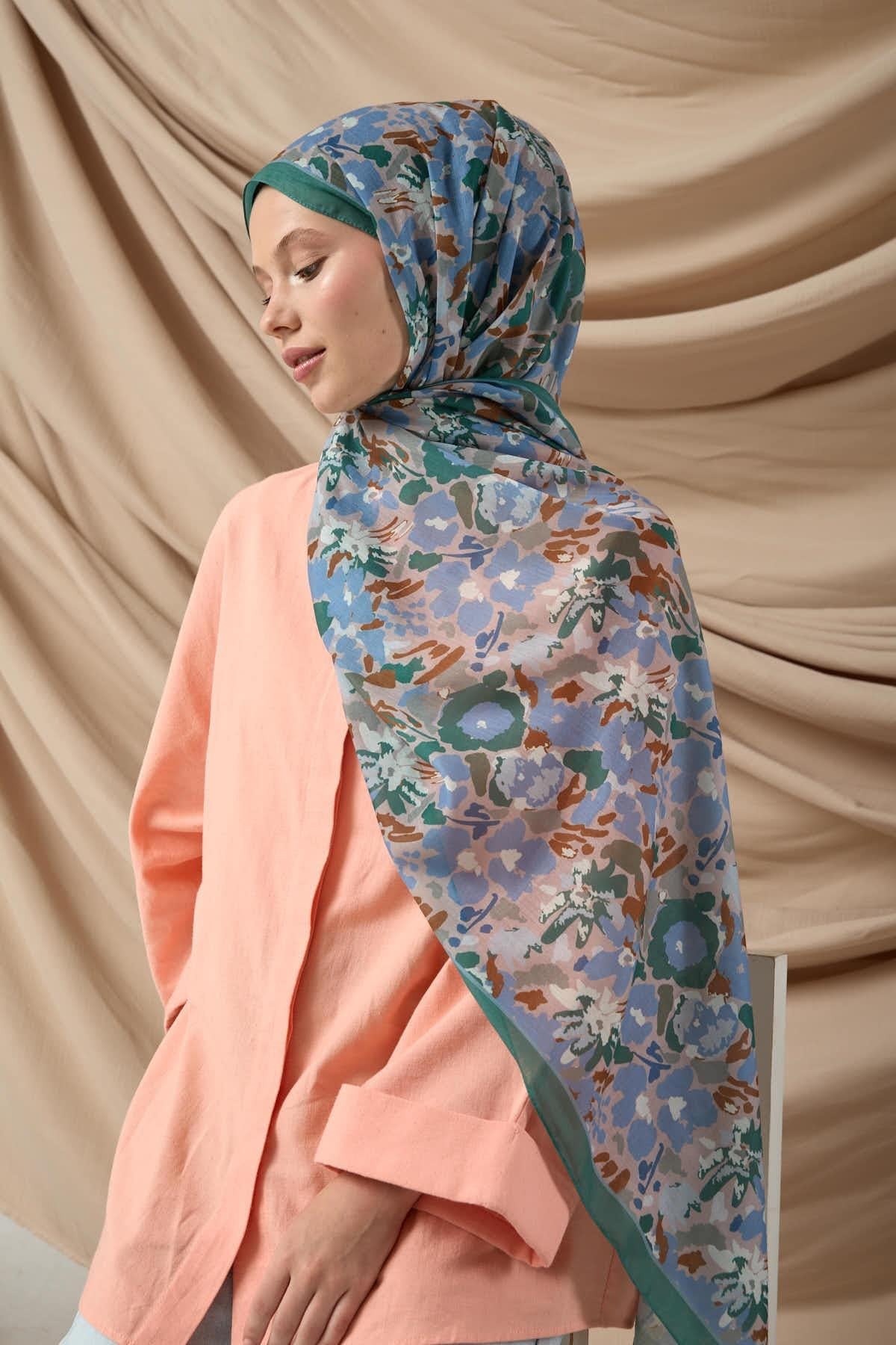 Silk Home Desenli Soft Şal 70024-17