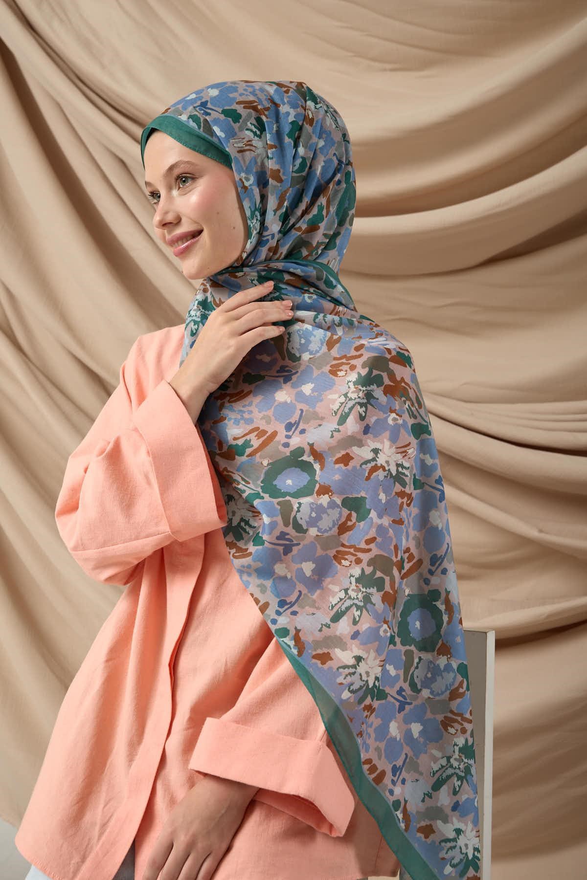 Silk Home Desenli Soft Şal 70024-17