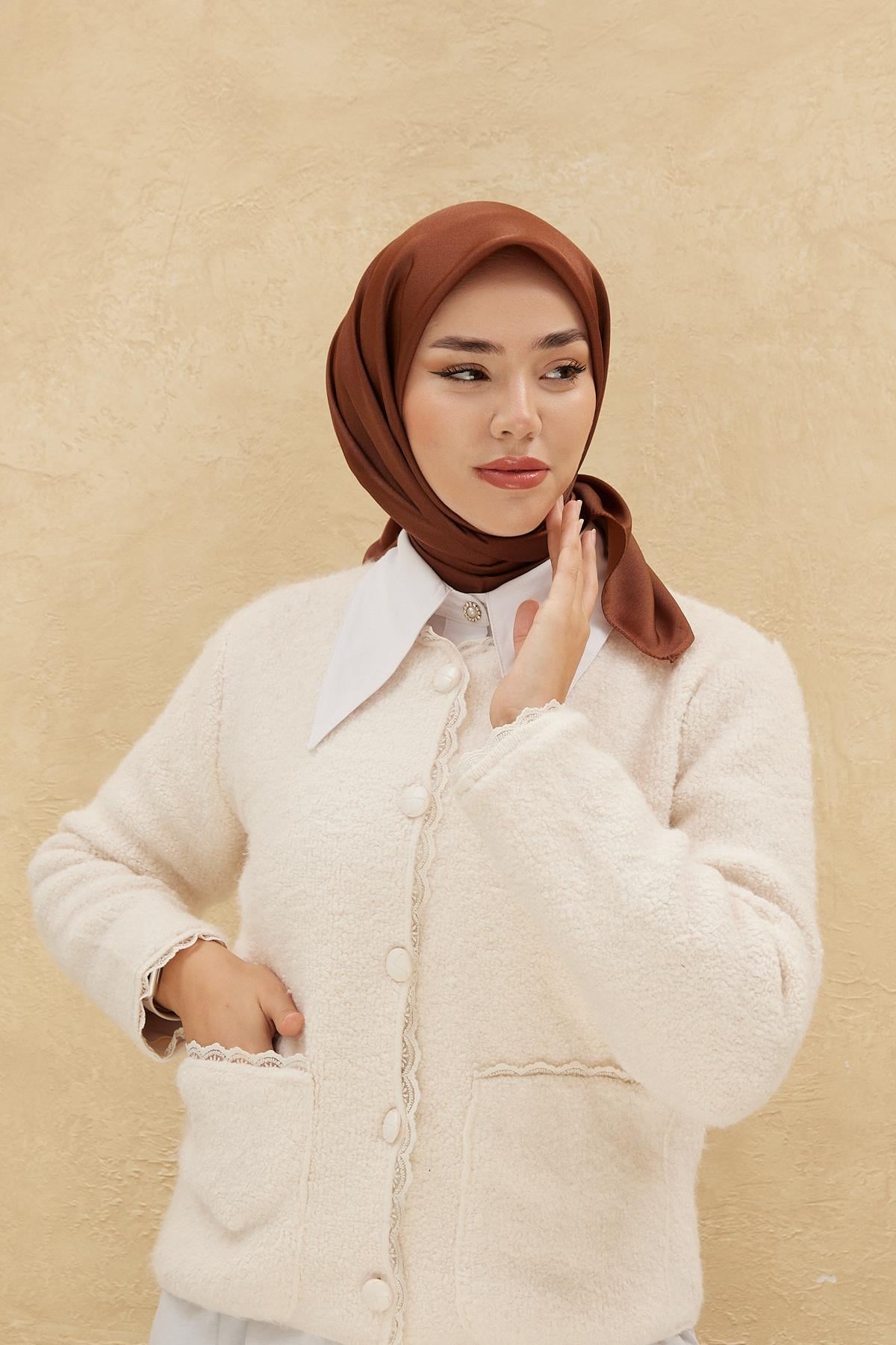Silk Home Düz SHiny Eşarp 75006-13