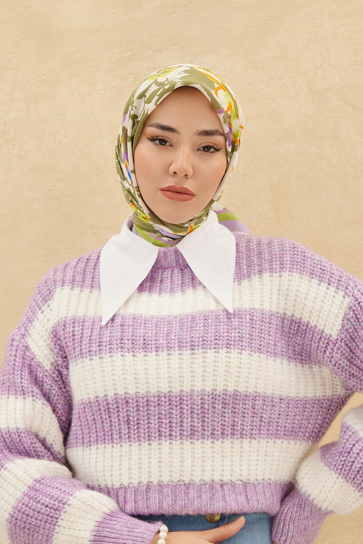 Silk Home Organik Pamuk İpek Eşarp 79006-17