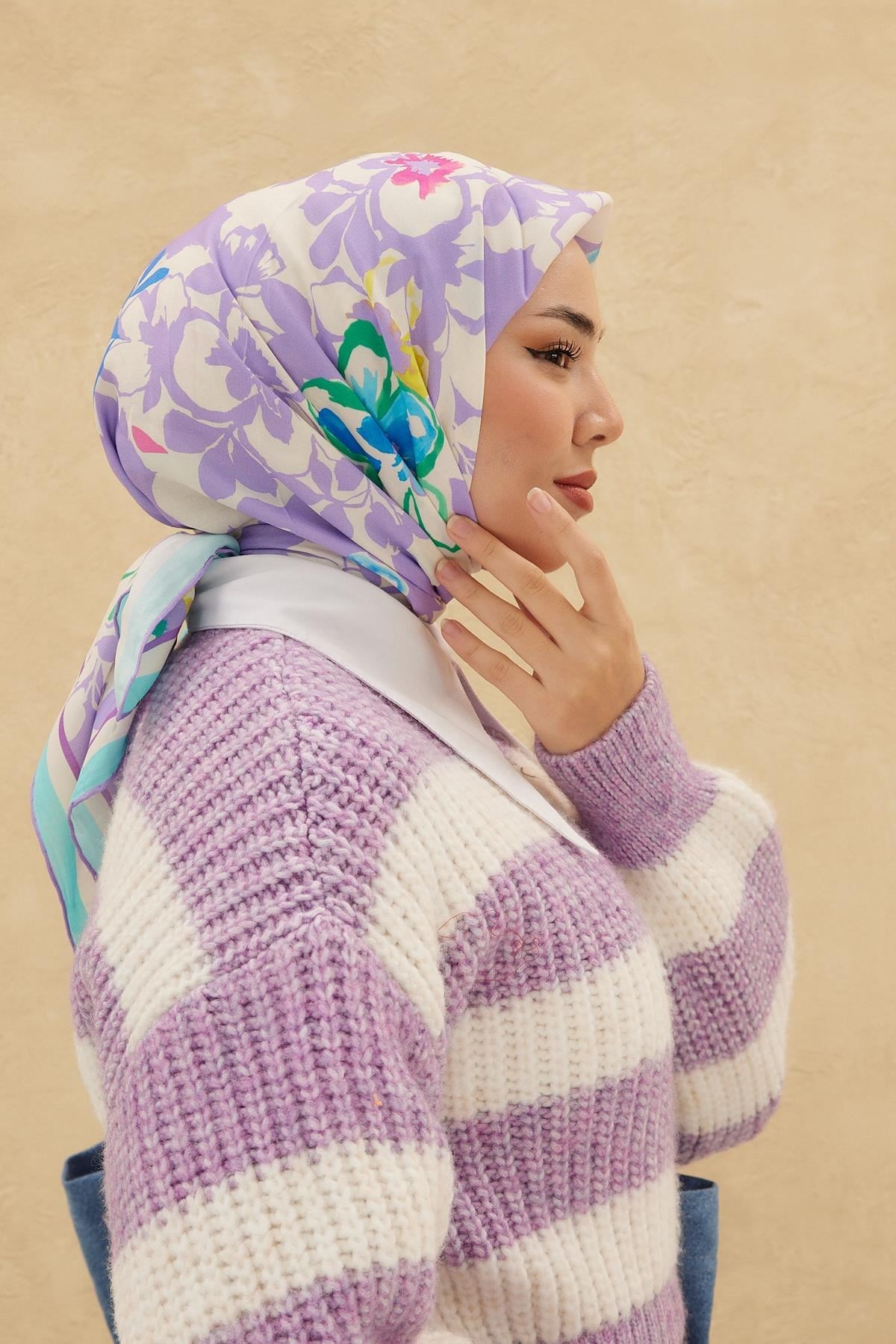 Silk Home Organik Pamuk İpek Eşarp 79006-10