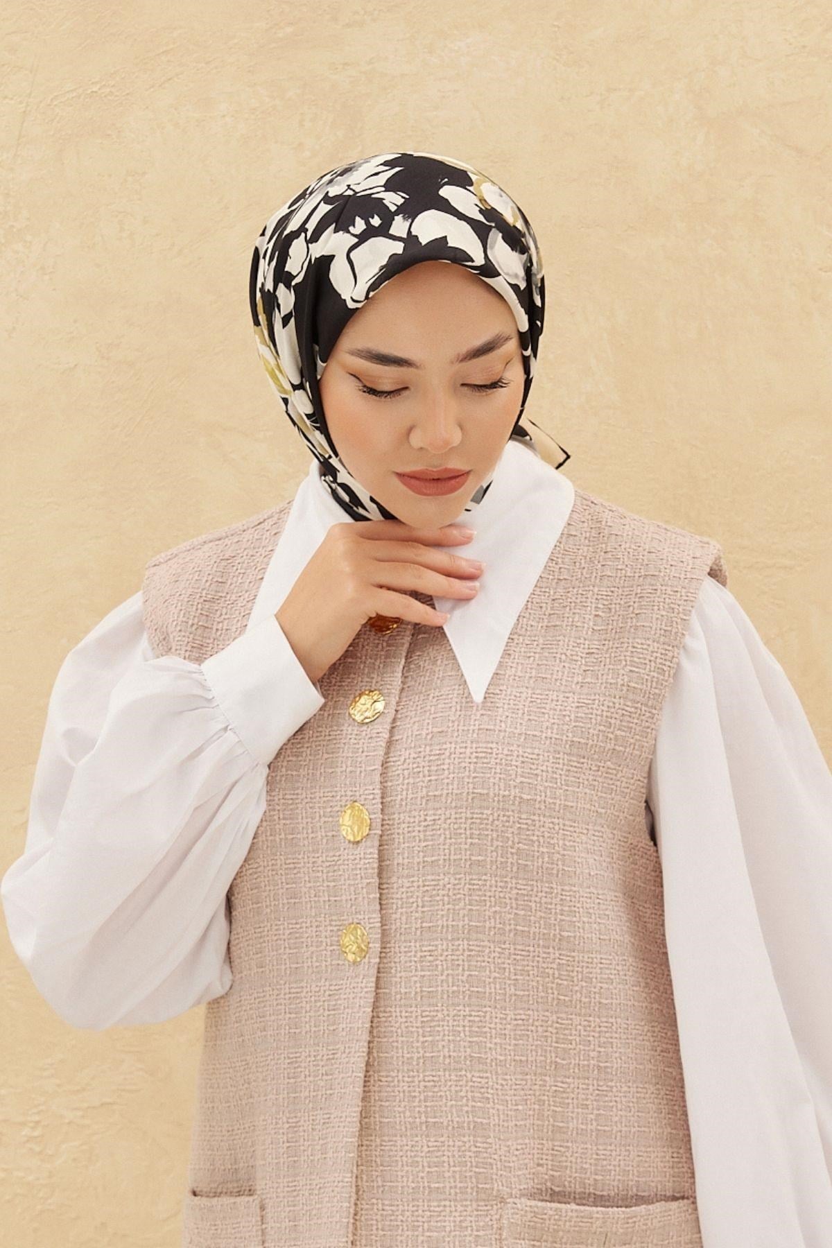 Silk Home Organik Pamuk İpek Eşarp 79006-01