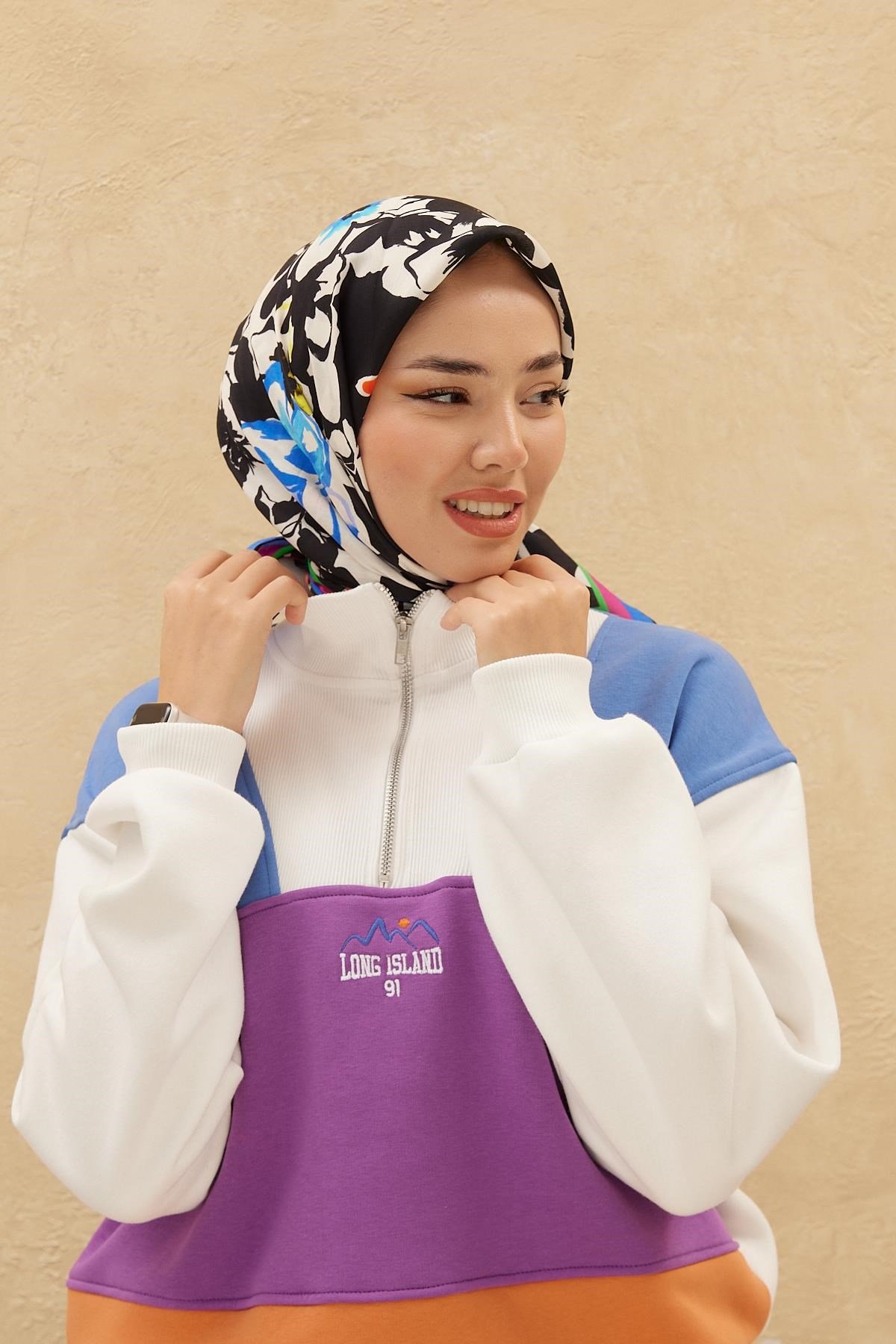 Silk Home Organik Pamuk İpek Eşarp 79006-05