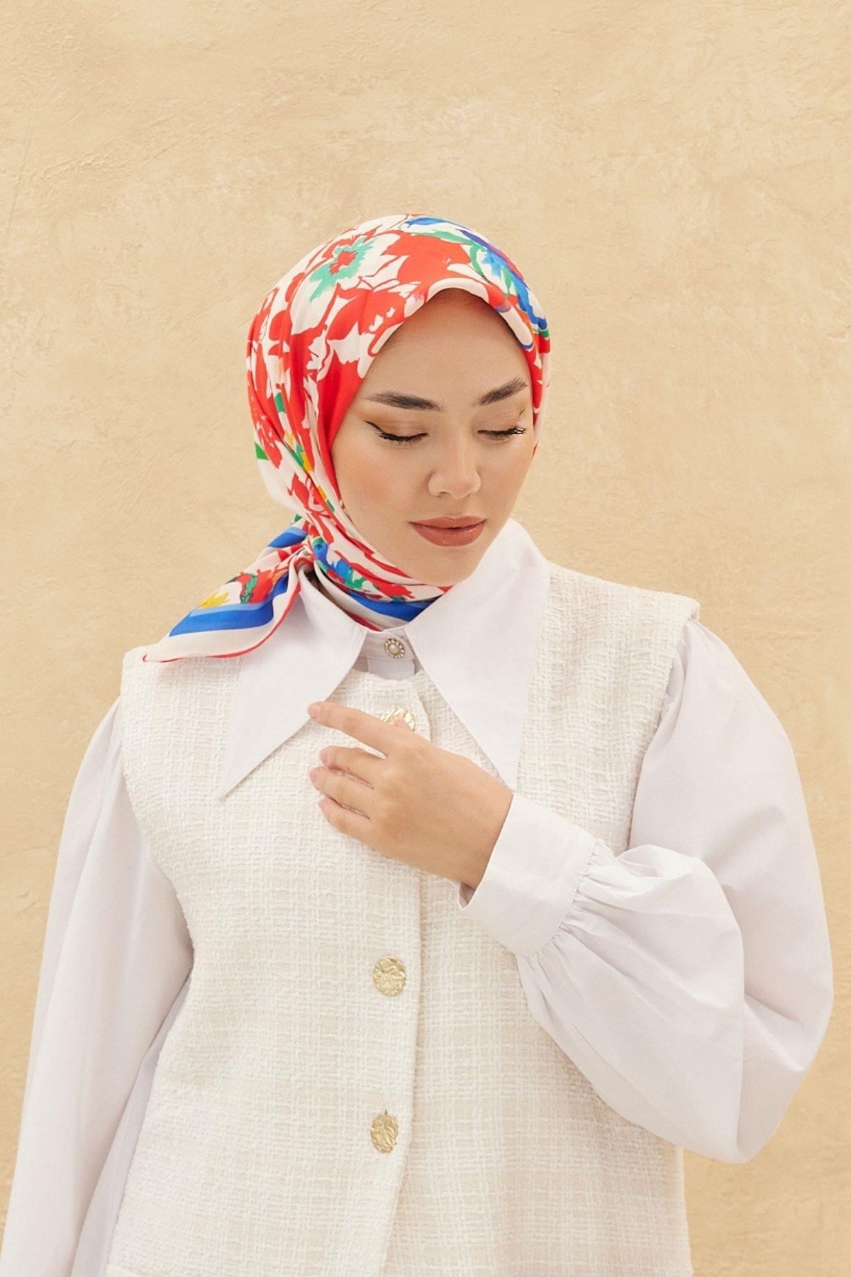 Silk Home Organik Pamuk İpek Eşarp 79006-04