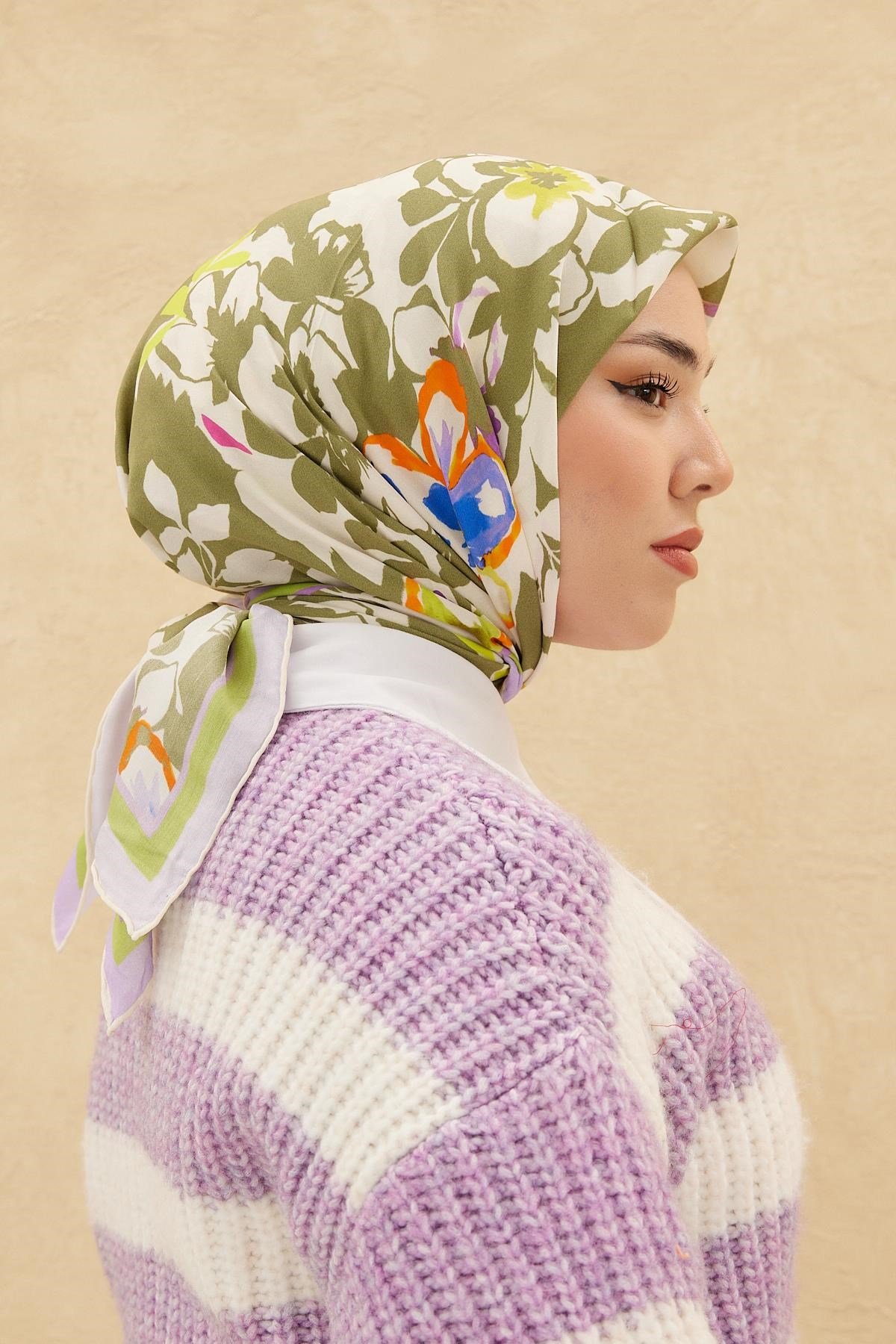 Silk Home Organik Pamuk İpek Eşarp 79006-17