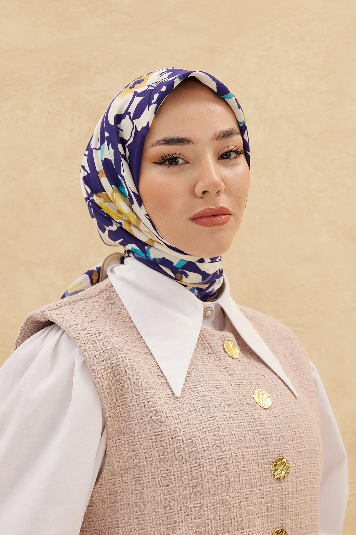 Silk Home Organik Pamuk İpek Eşarp 79006-02