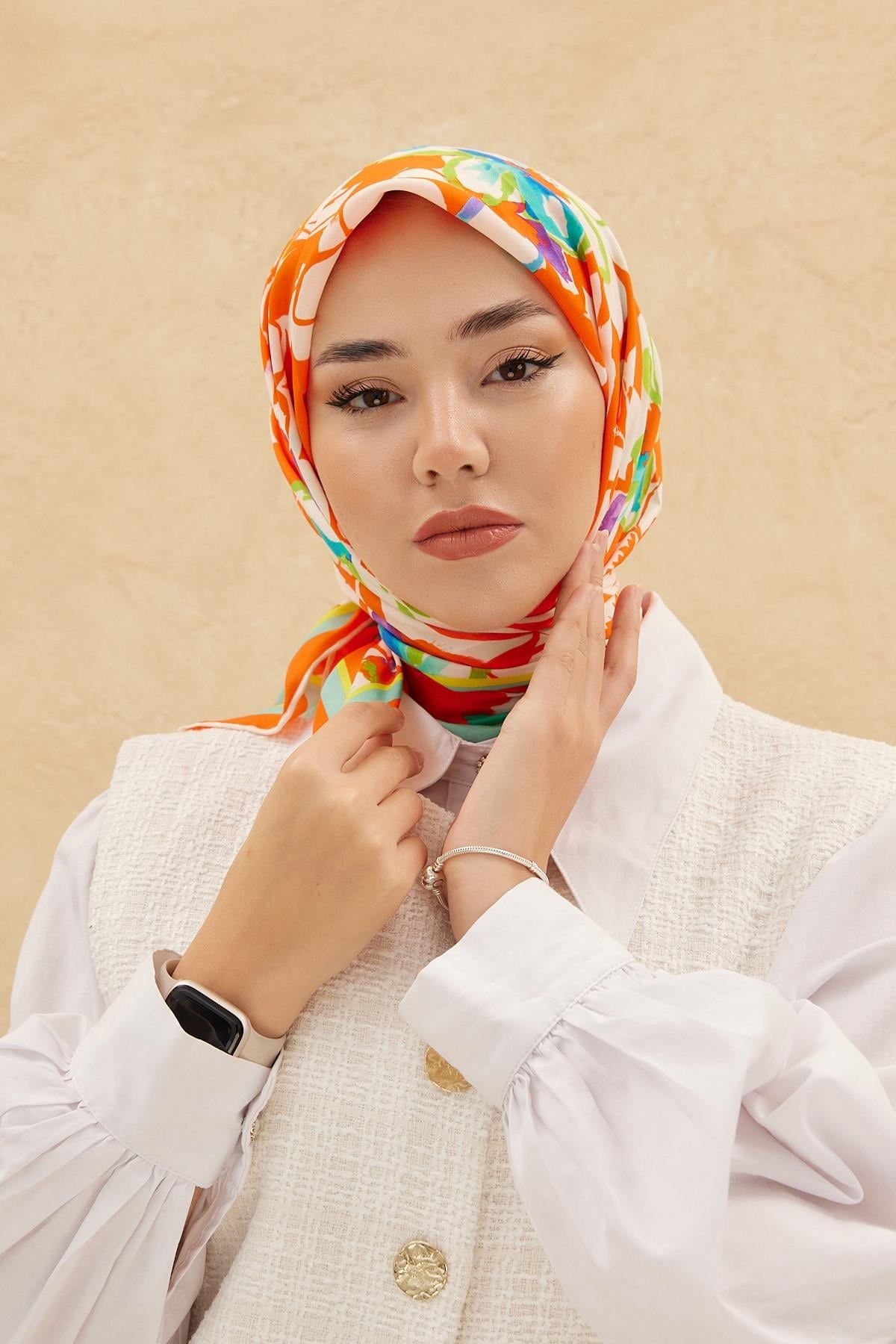 Silk Home Organik Pamuk İpek Eşarp 79006-13
