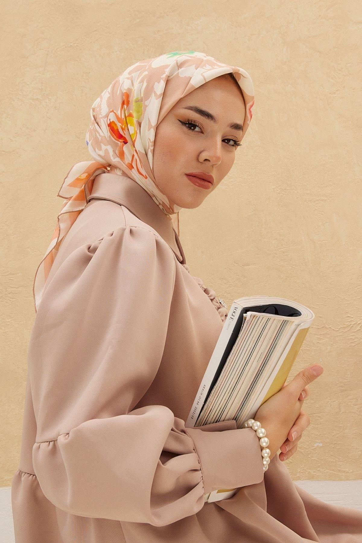 Silk Home Organik Pamuk İpek Eşarp 79006-15