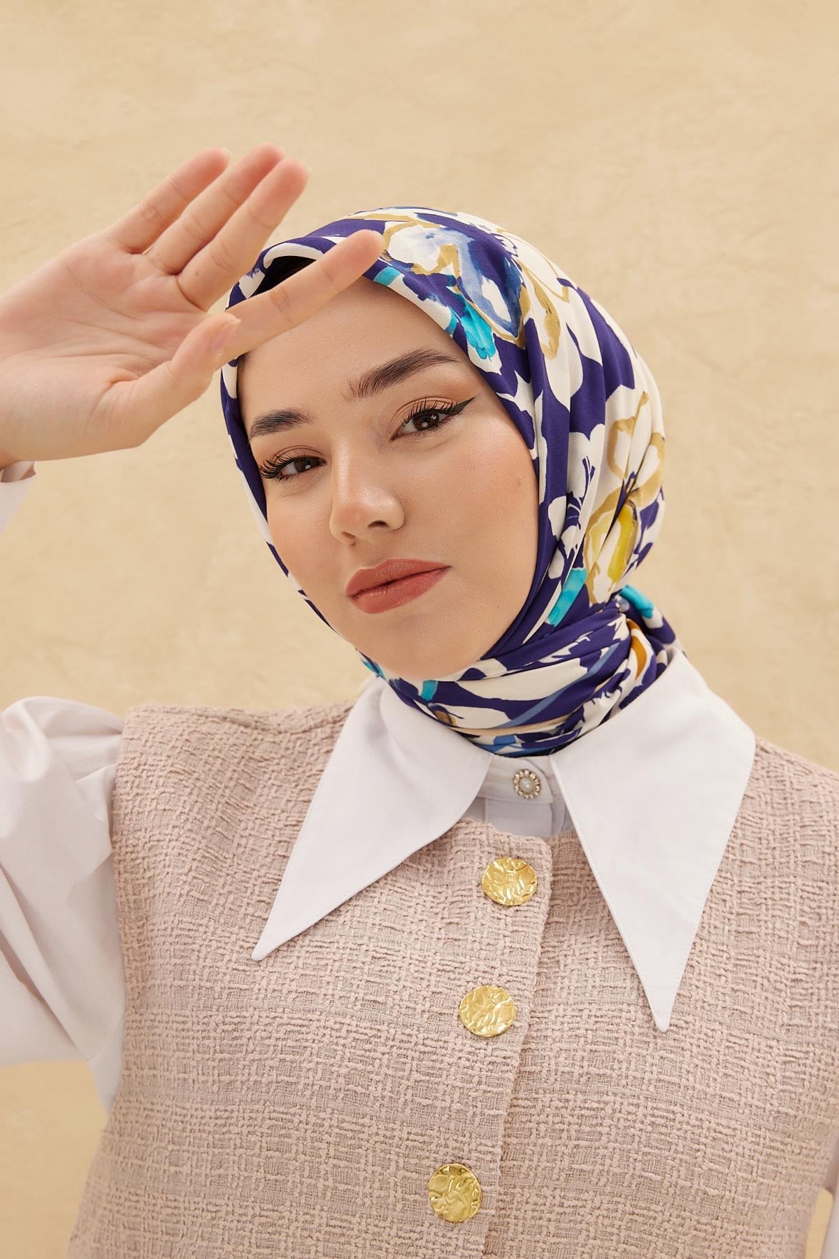 Silk Home Organik Pamuk İpek Eşarp 79006-02