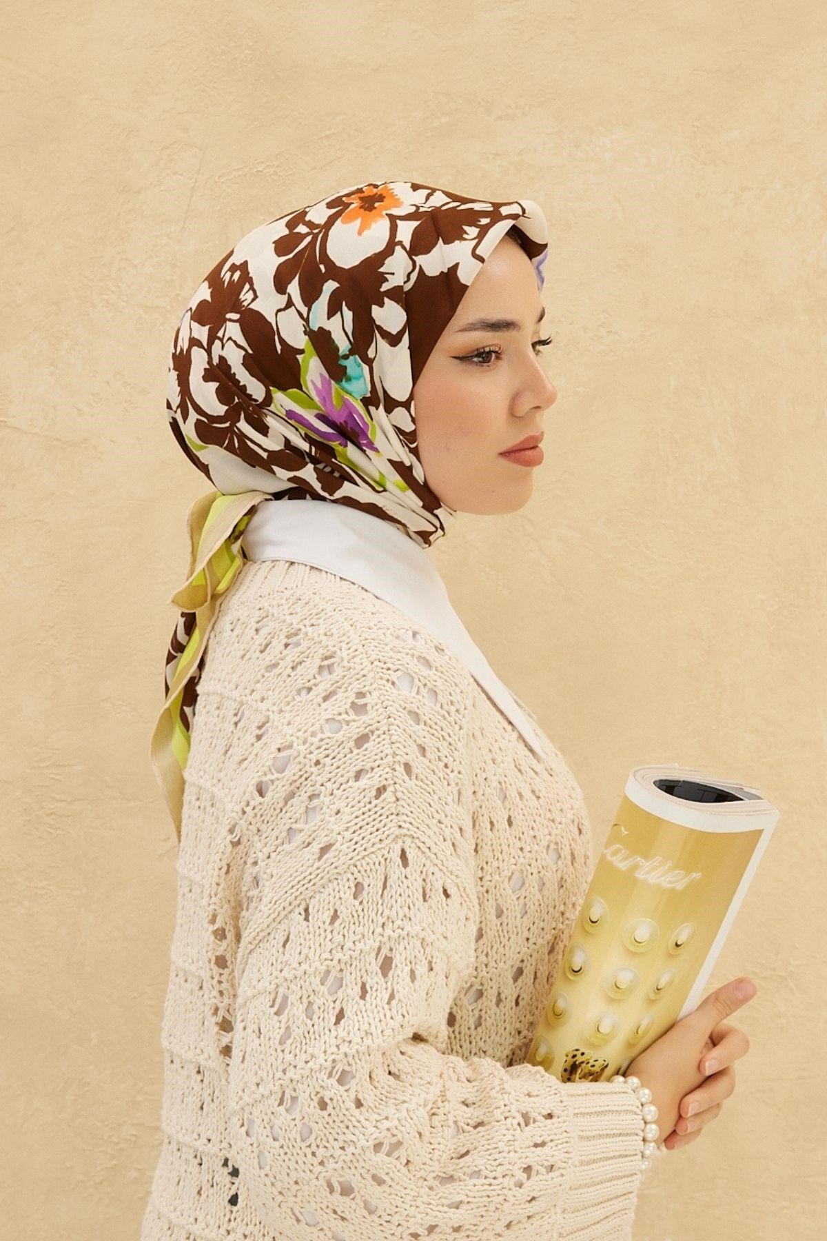 Silk Home Organik Pamuk İpek Eşarp 79006-19