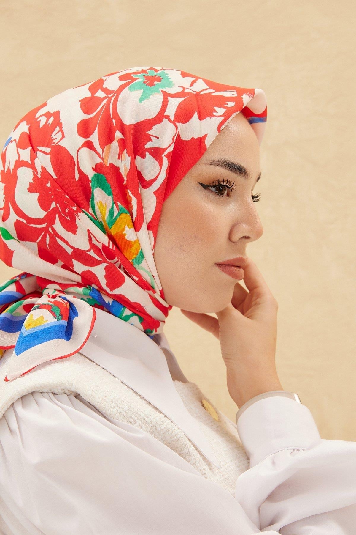 Silk Home Organik Pamuk İpek Eşarp 79006-04