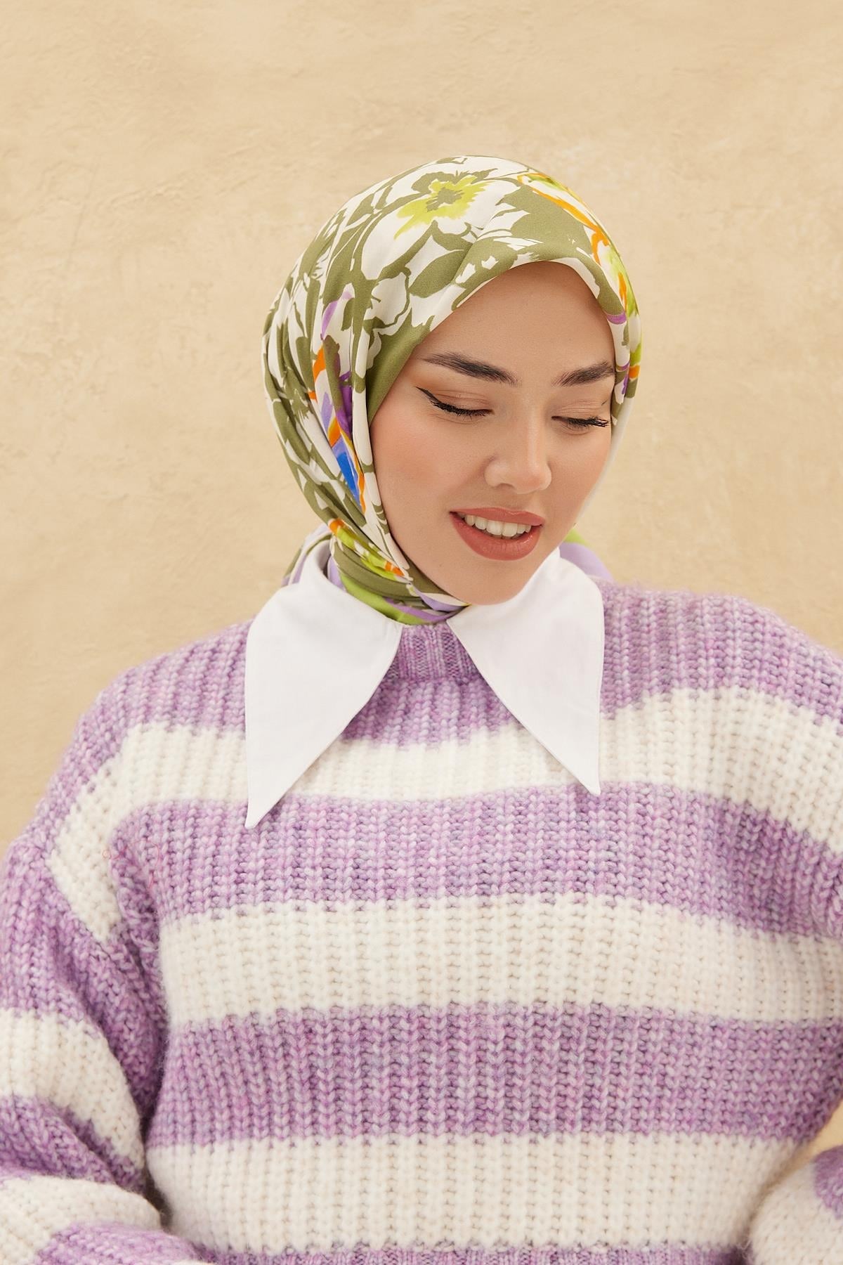 Silk Home Organik Pamuk İpek Eşarp 79006-17