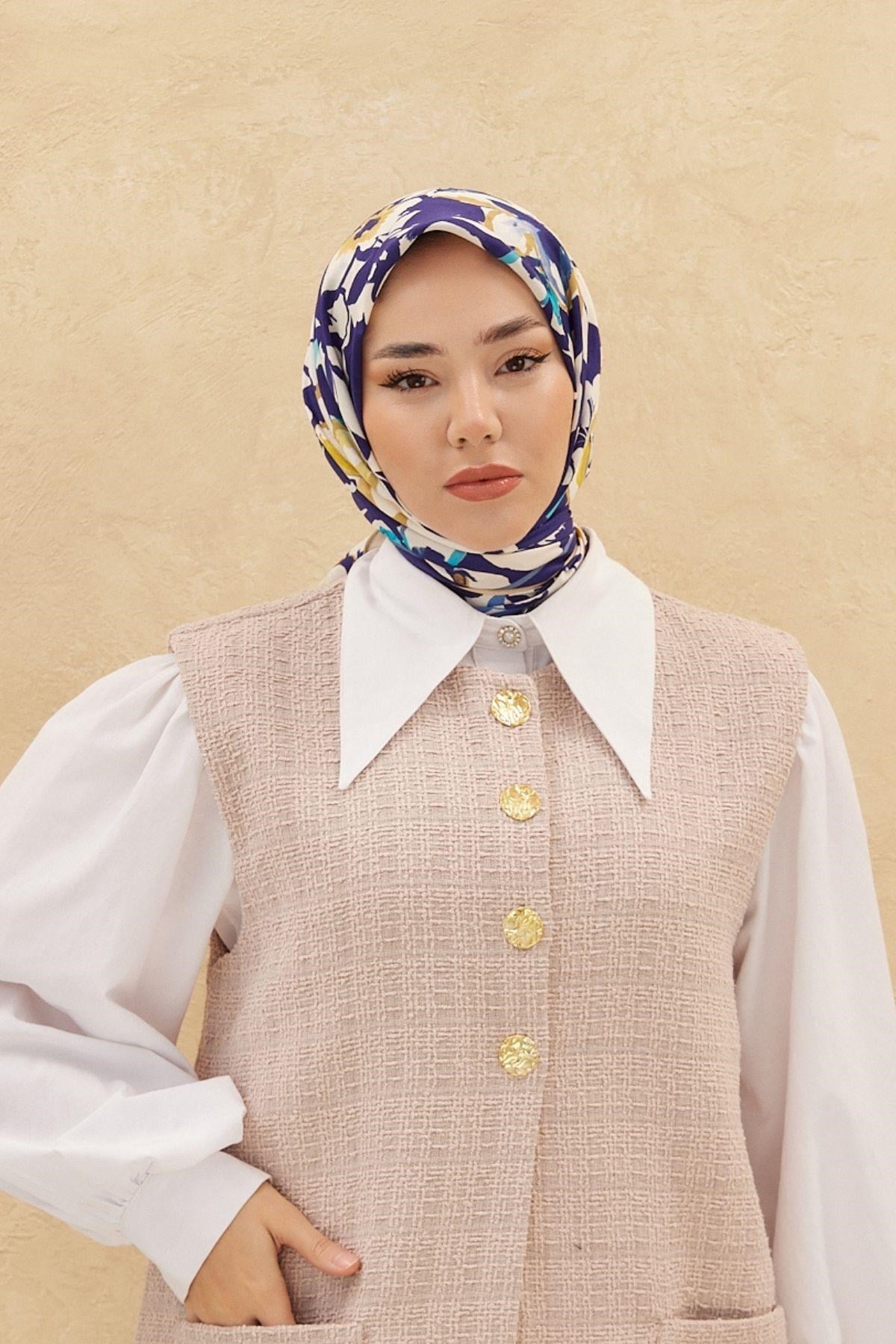 Silk Home Organik Pamuk İpek Eşarp 79006-02