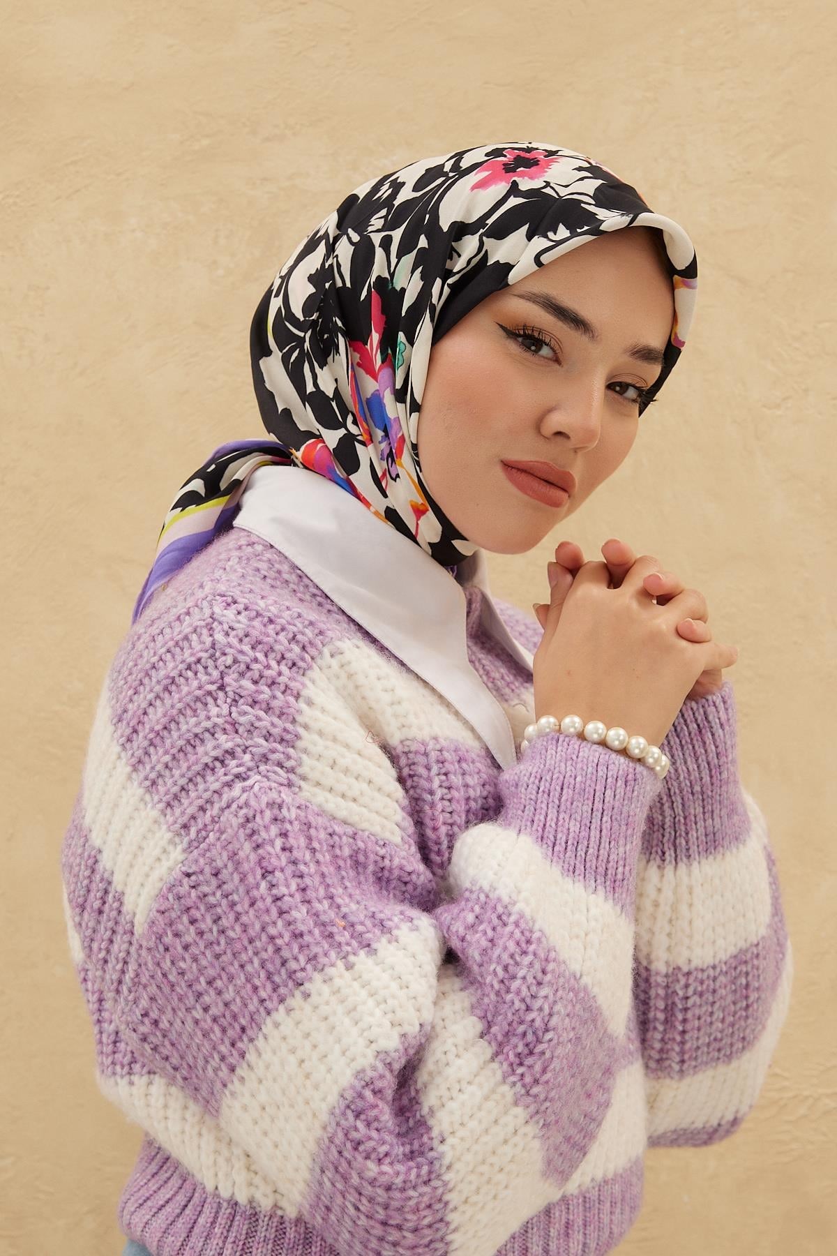 Silk Home Organik Pamuk İpek Eşarp 79006-07