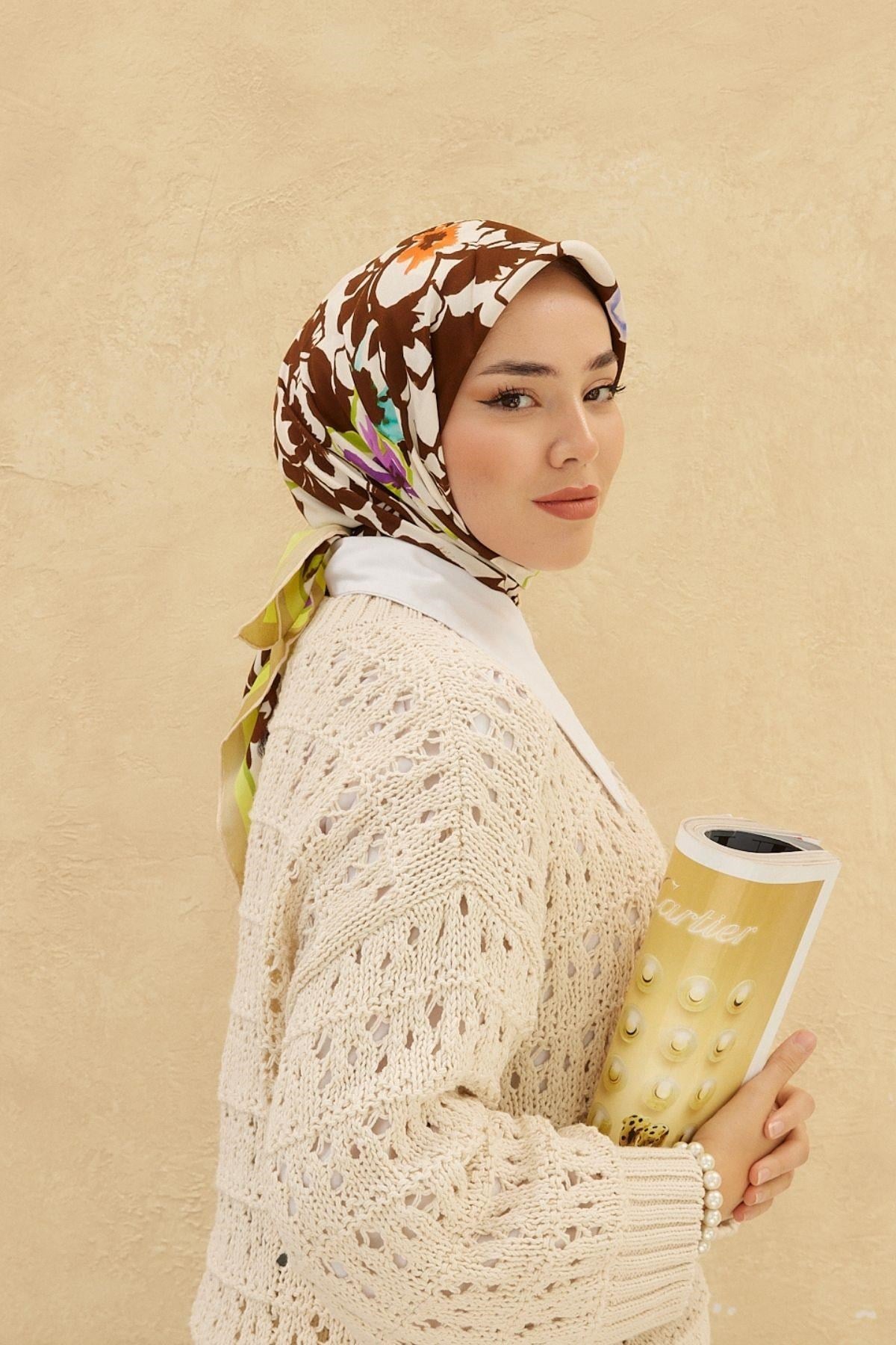 Silk Home Organik Pamuk İpek Eşarp 79006-19