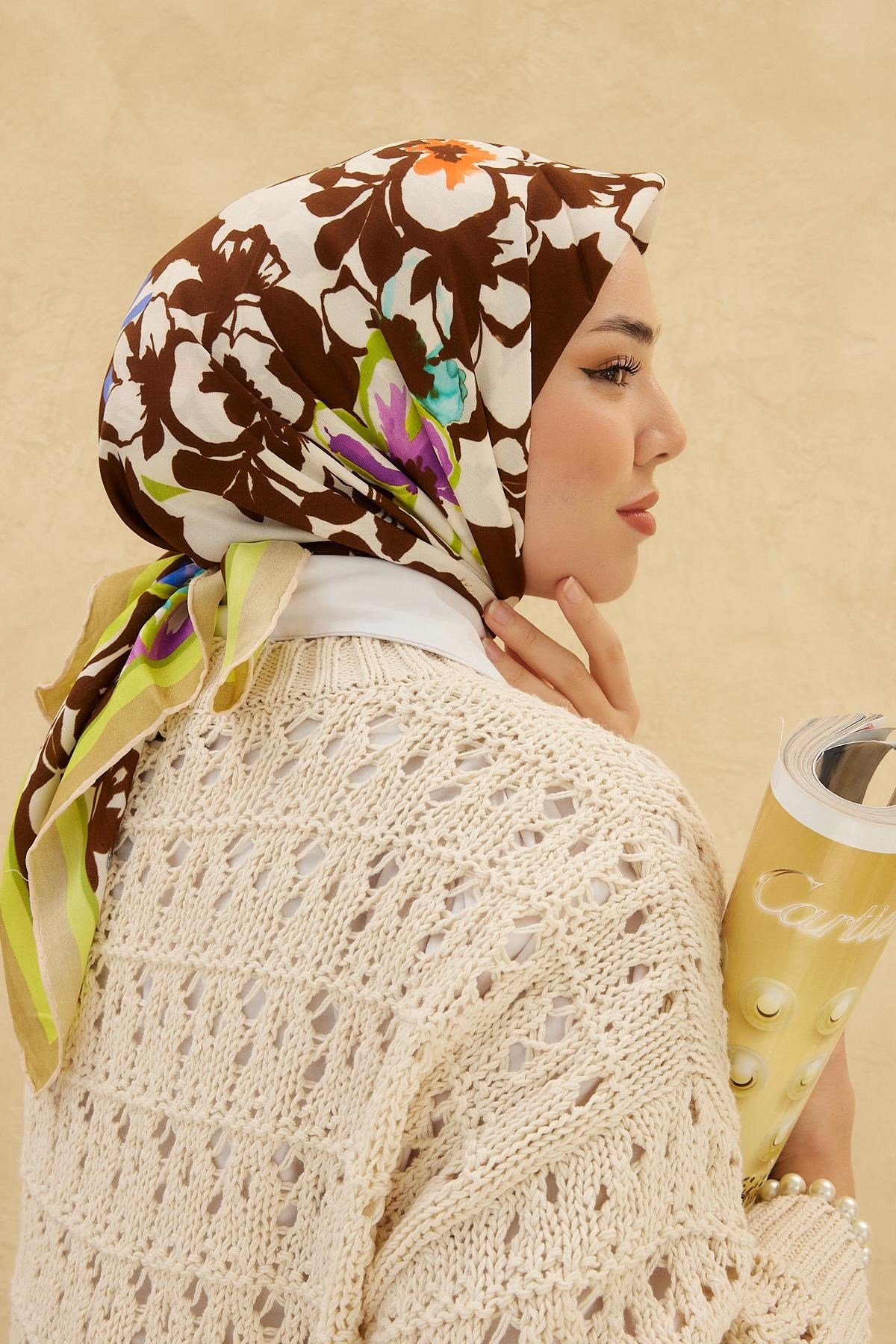 Silk Home Organik Pamuk İpek Eşarp 79006-19