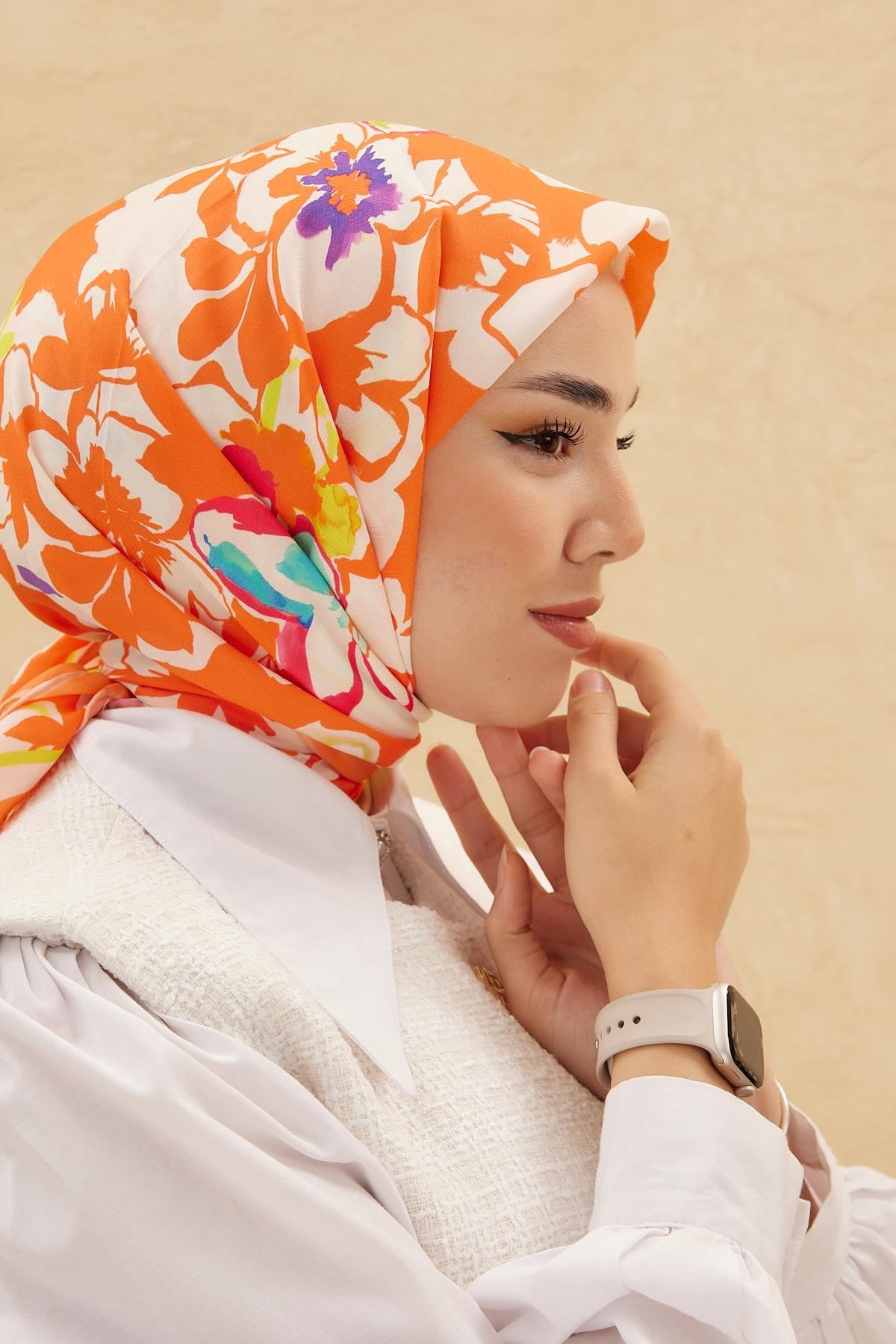 Silk Home Organik Pamuk İpek Eşarp 79006-14