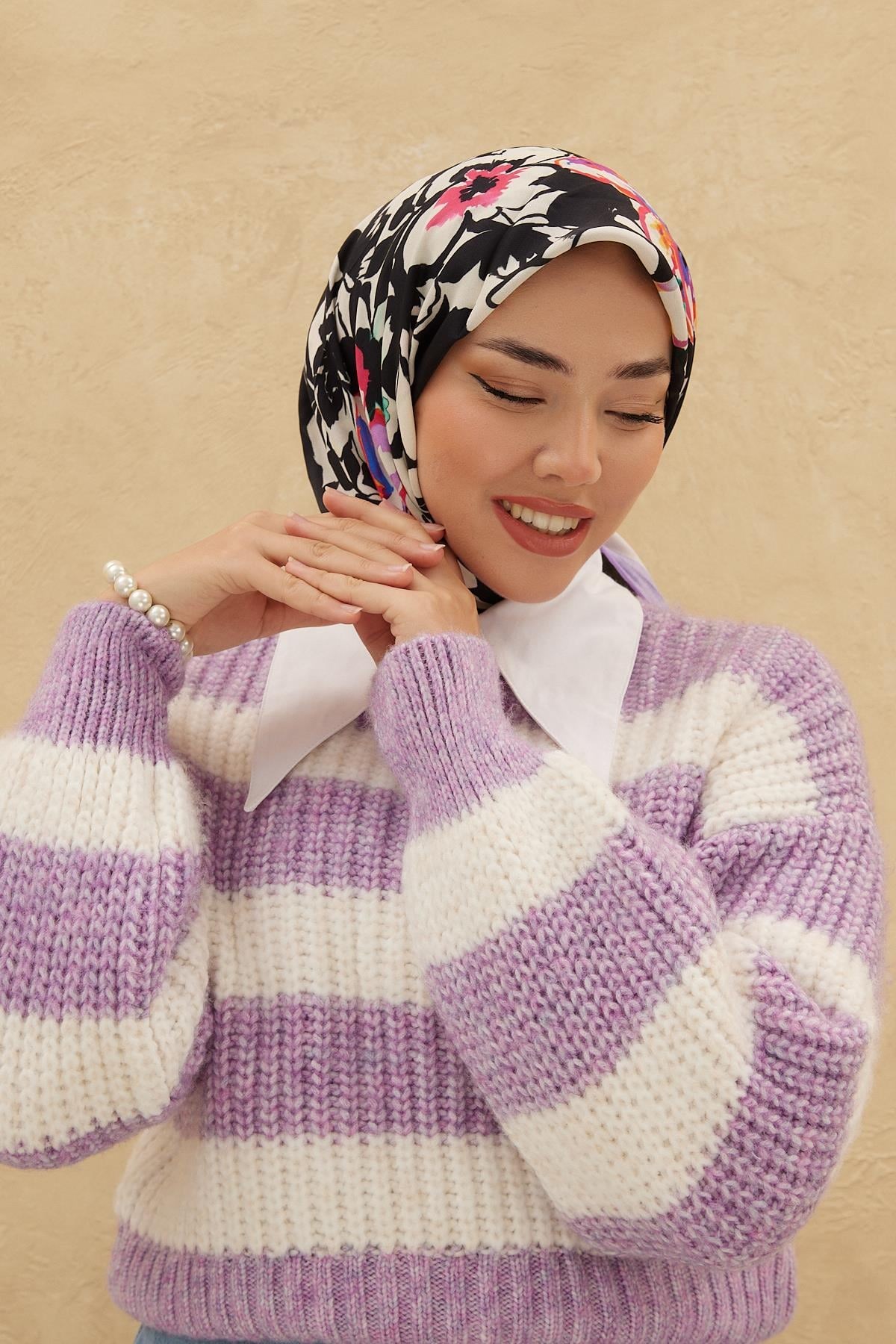 Silk Home Organik Pamuk İpek Eşarp 79006-07