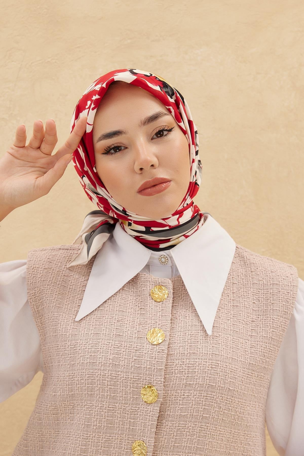 Silk Home Organik Pamuk İpek Eşarp 79006-03