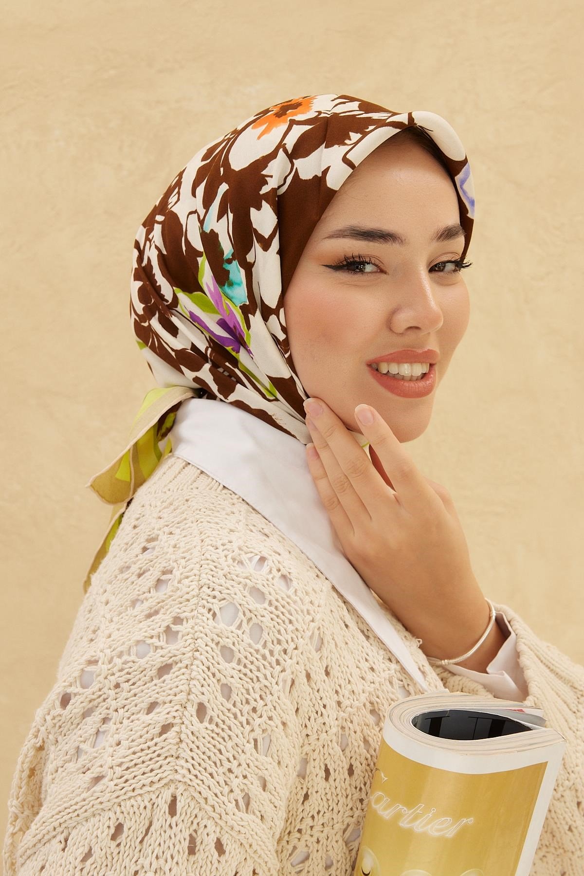 Silk Home Organik Pamuk İpek Eşarp 79006-19
