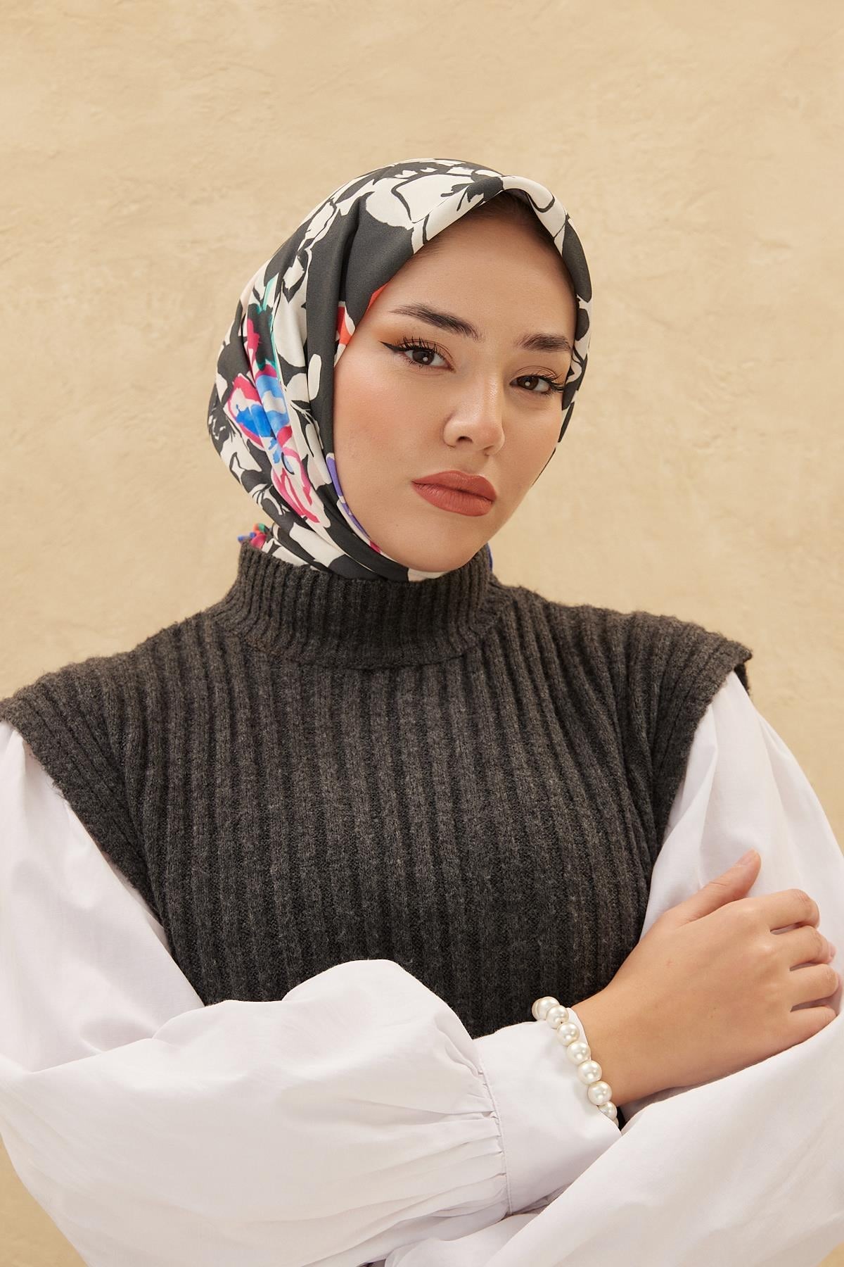 Silk Home Organik Pamuk İpek Eşarp 79006-12