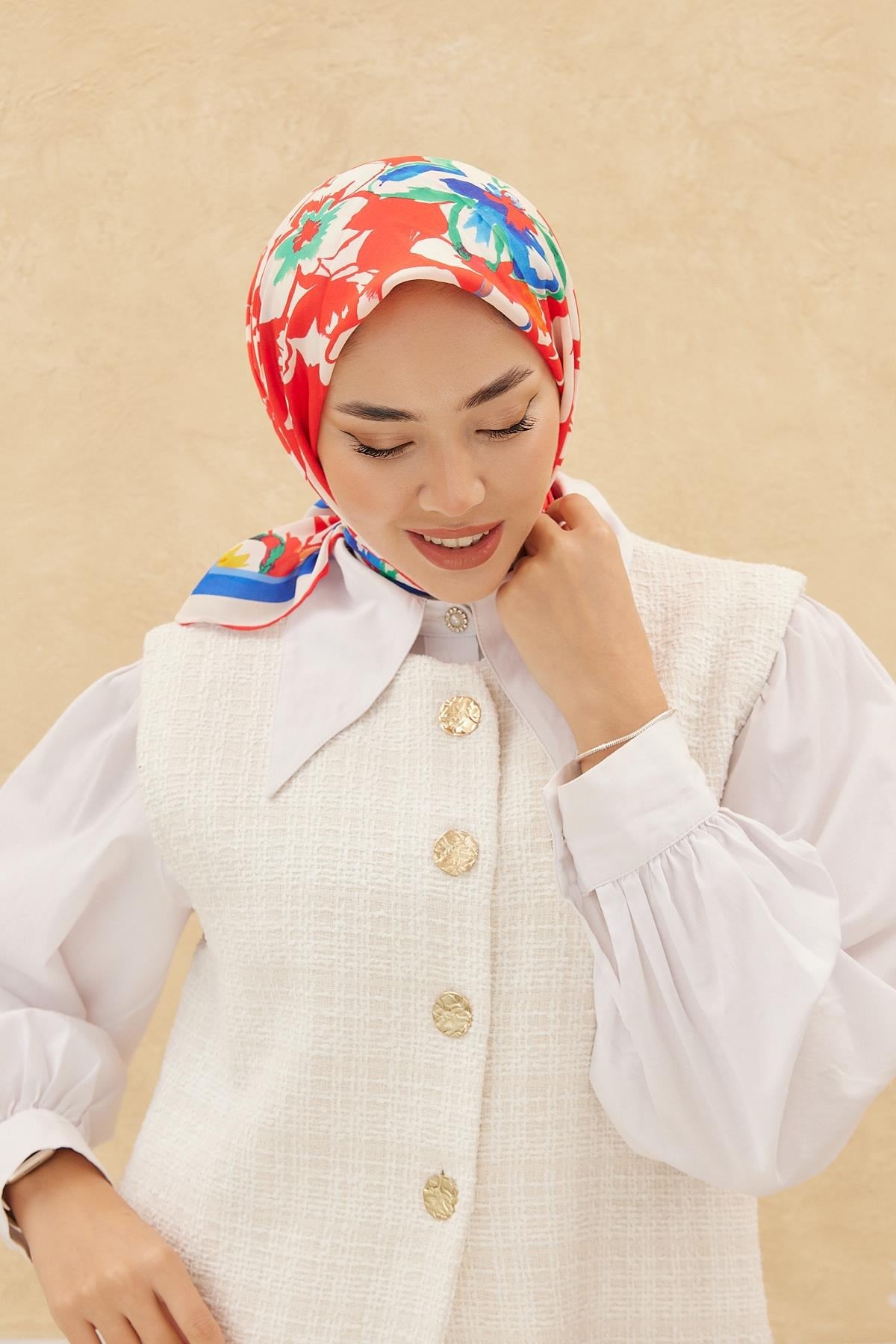 Silk Home Organik Pamuk İpek Eşarp 79006-04