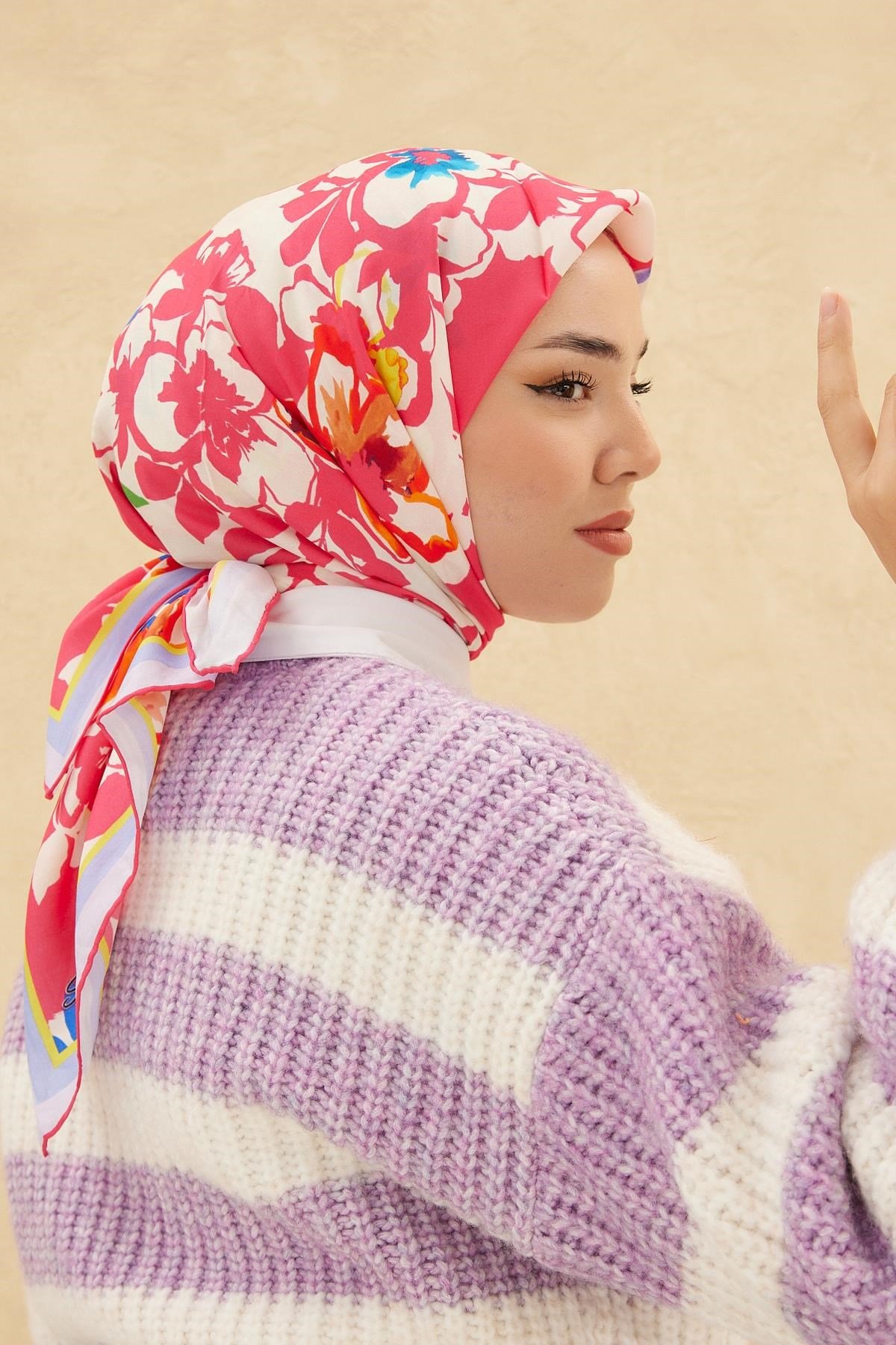 Silk Home Organik Pamuk İpek Eşarp 79006-09