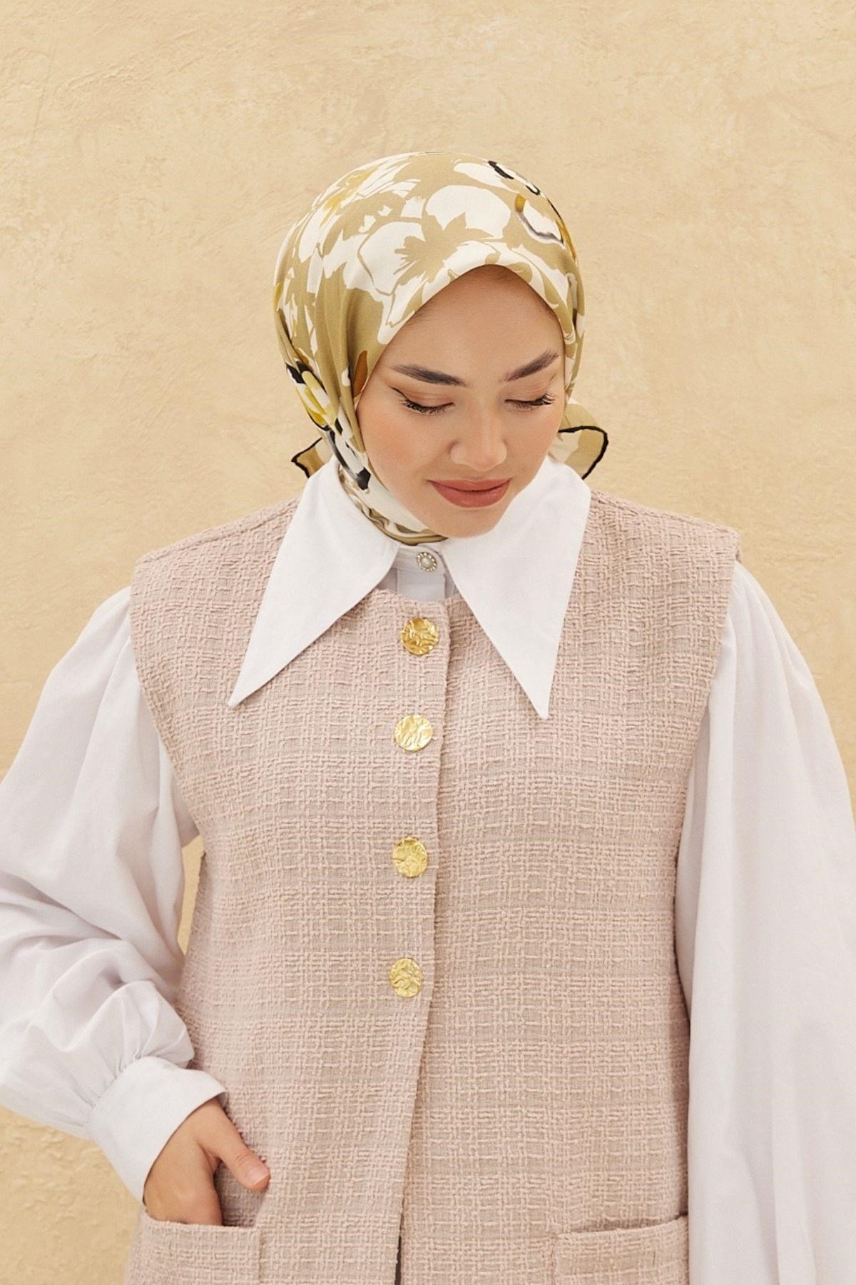 Silk Home Organik Pamuk İpek Eşarp 79006-20