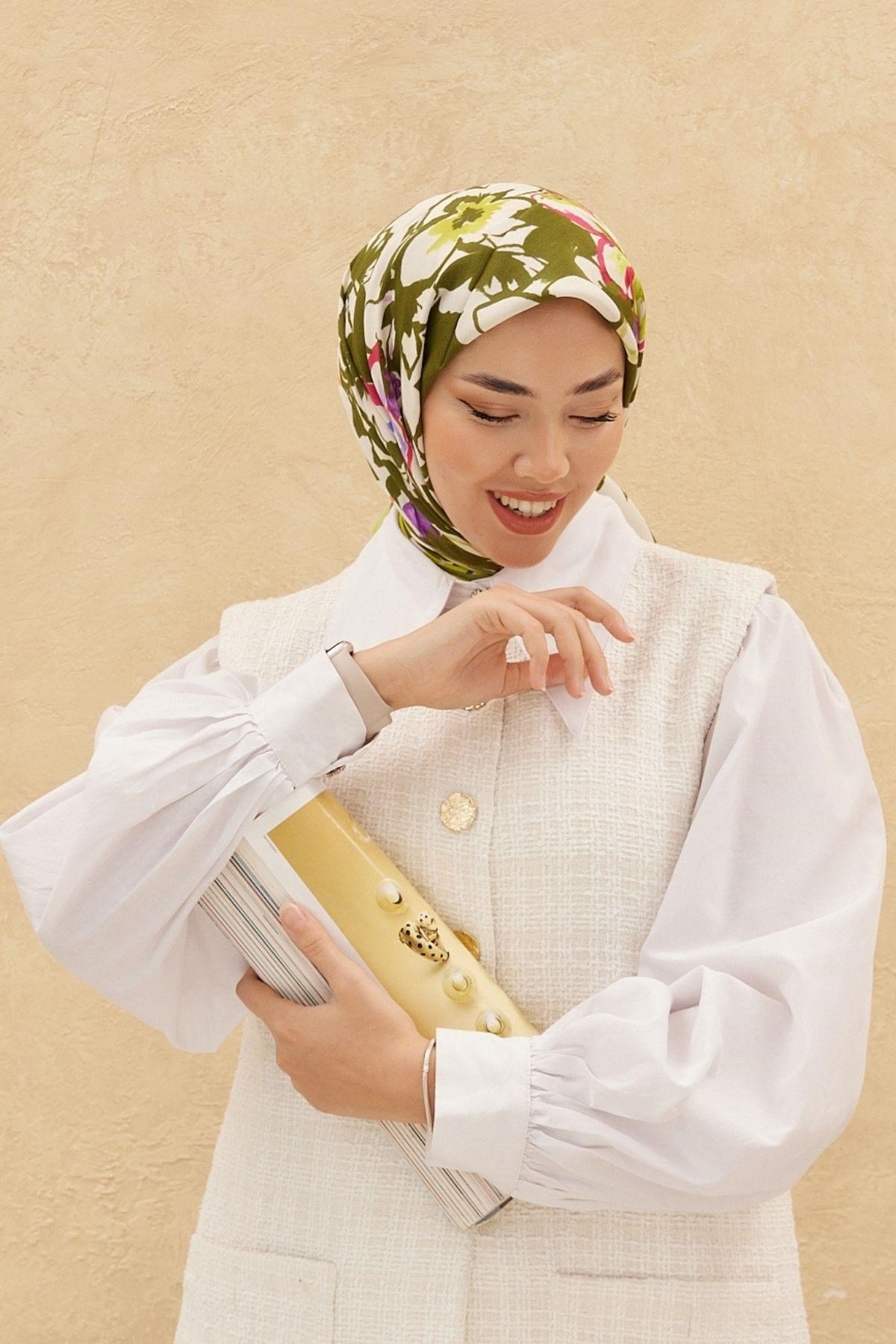 Silk Home Organik Pamuk İpek Eşarp 79006-18