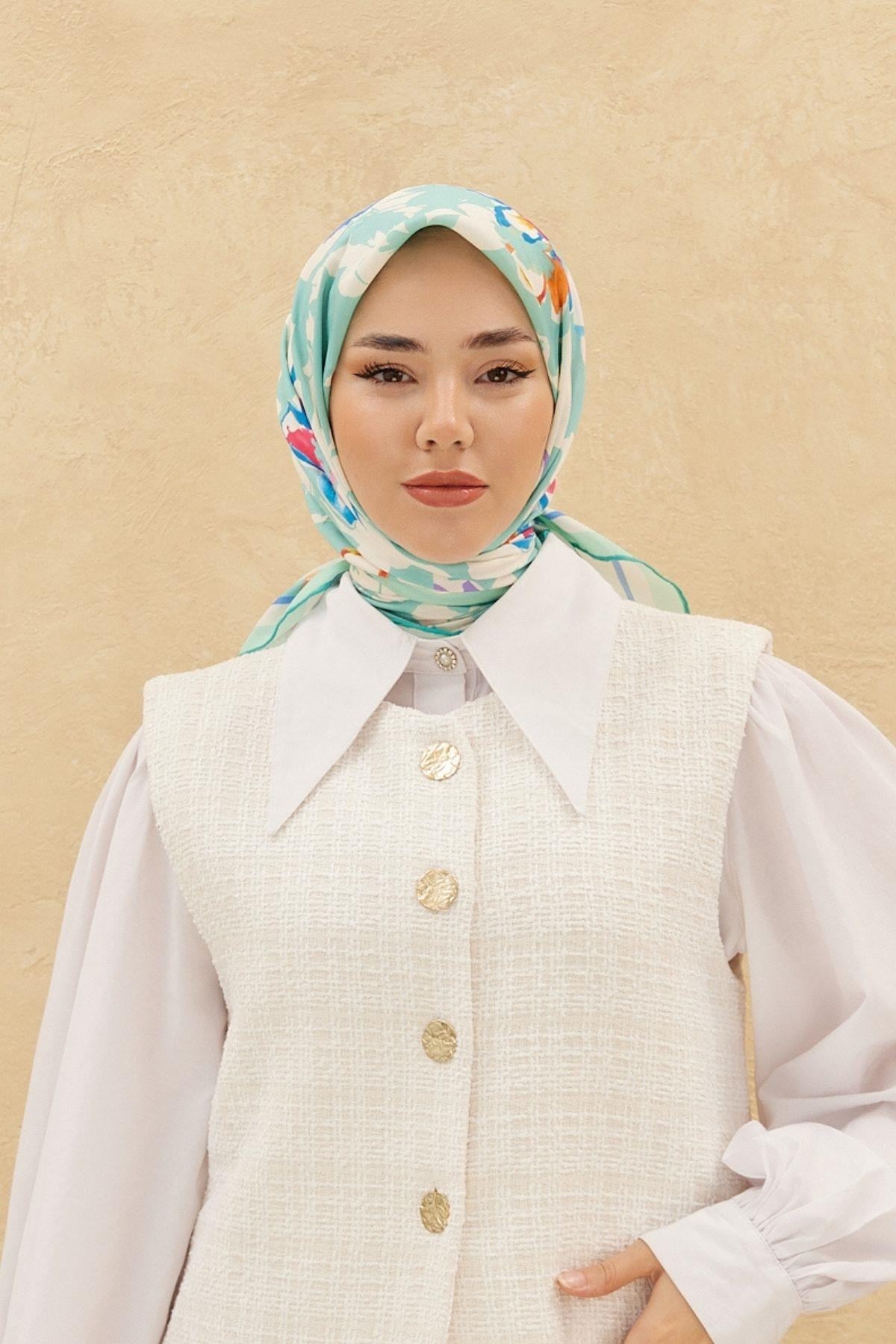 Silk Home Organik Pamuk İpek Eşarp 79006-16