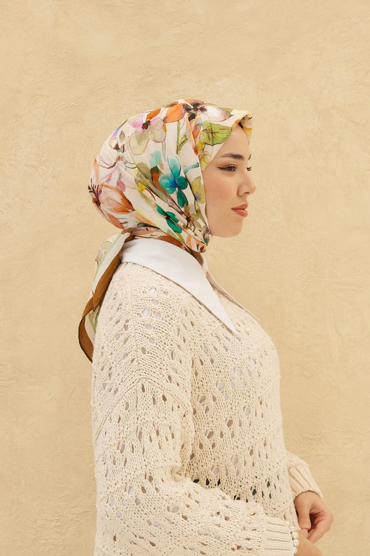 Silk Home Organik Pamuk İpek Eşarp 79007-01