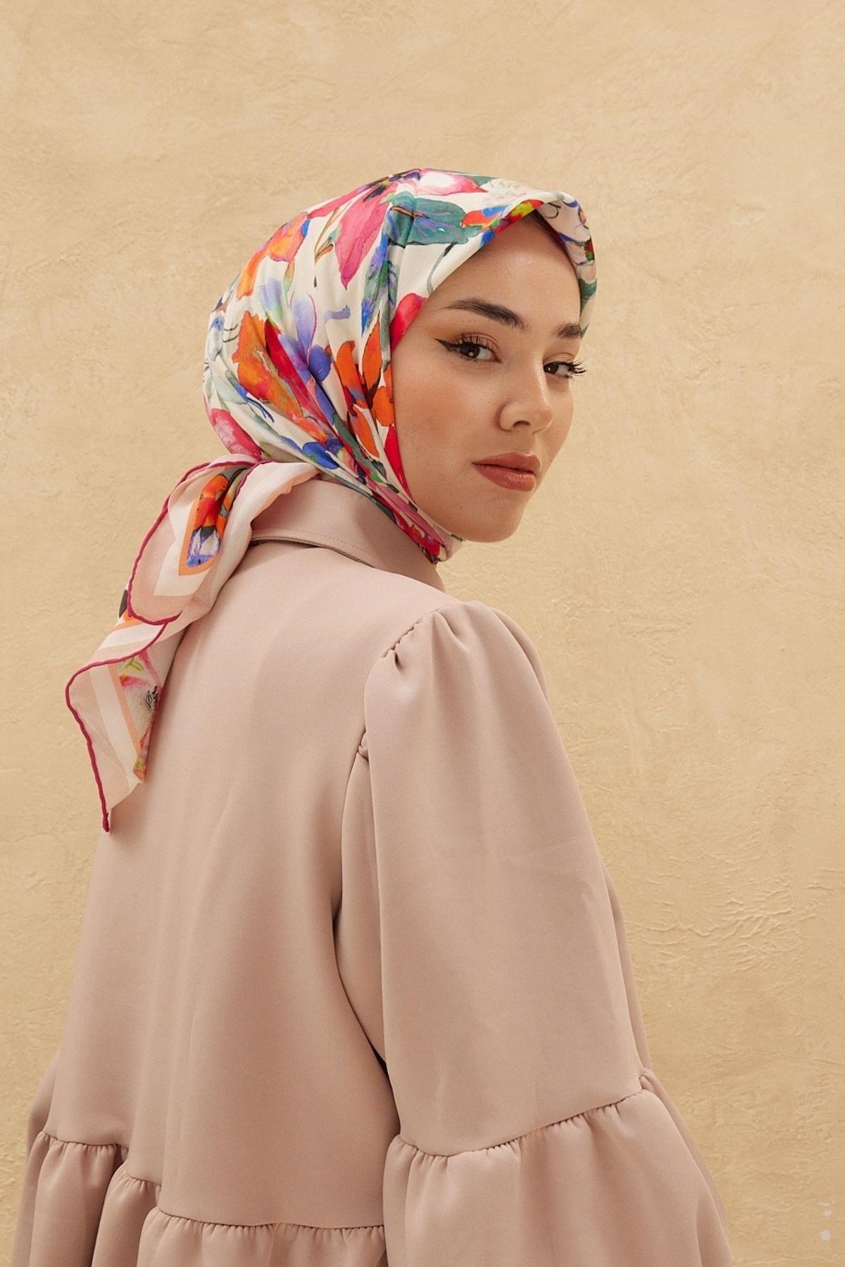 Silk Home Organik Pamuk İpek Eşarp 79007-06