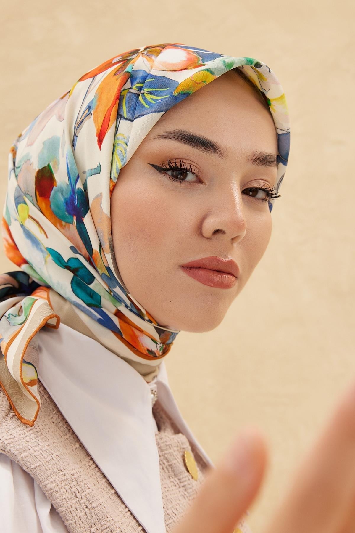 Silk Home Organik Pamuk İpek Eşarp 79007-03