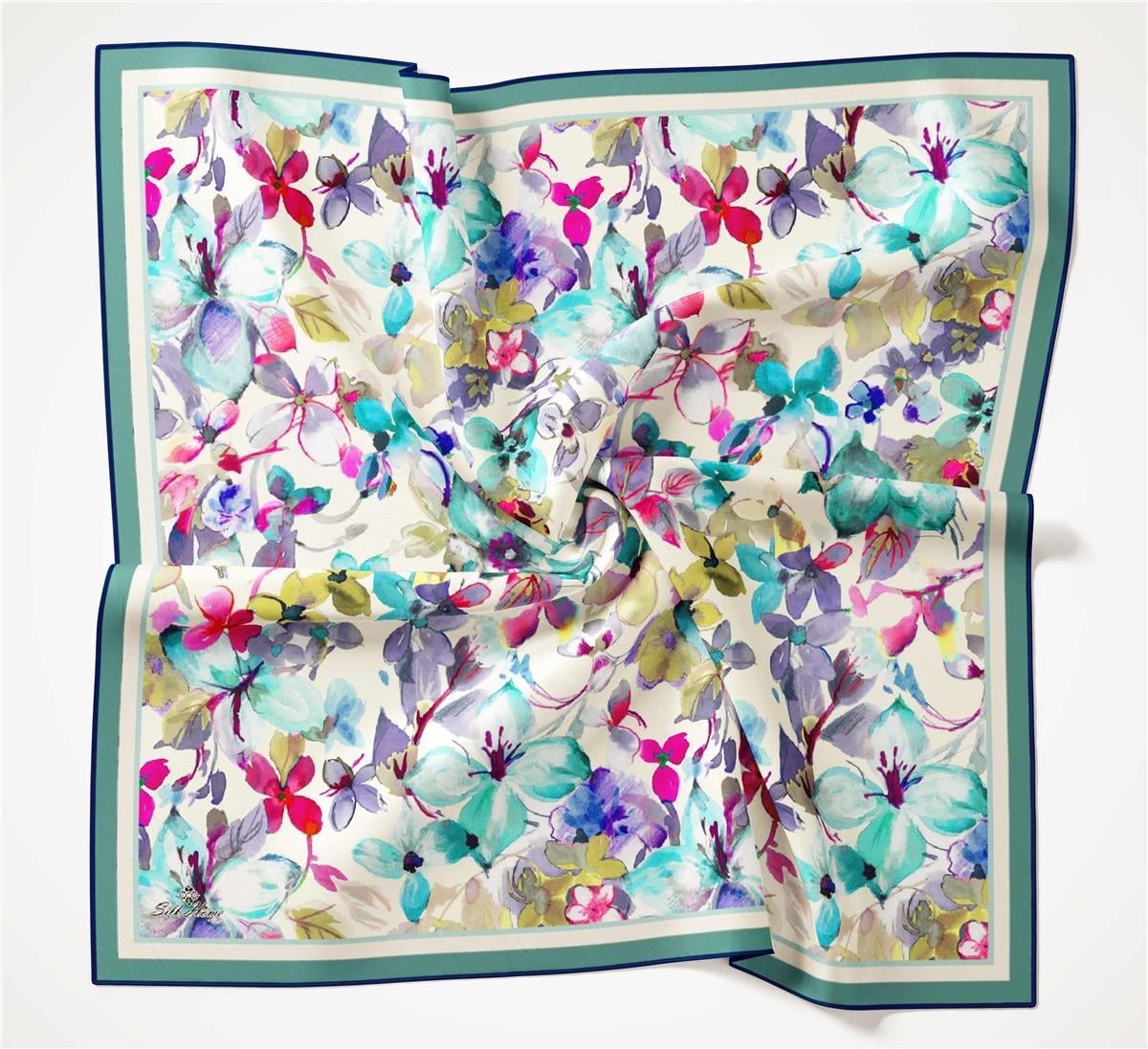 Silk Home Organik Pamuk İpek Eşarp 79007-12