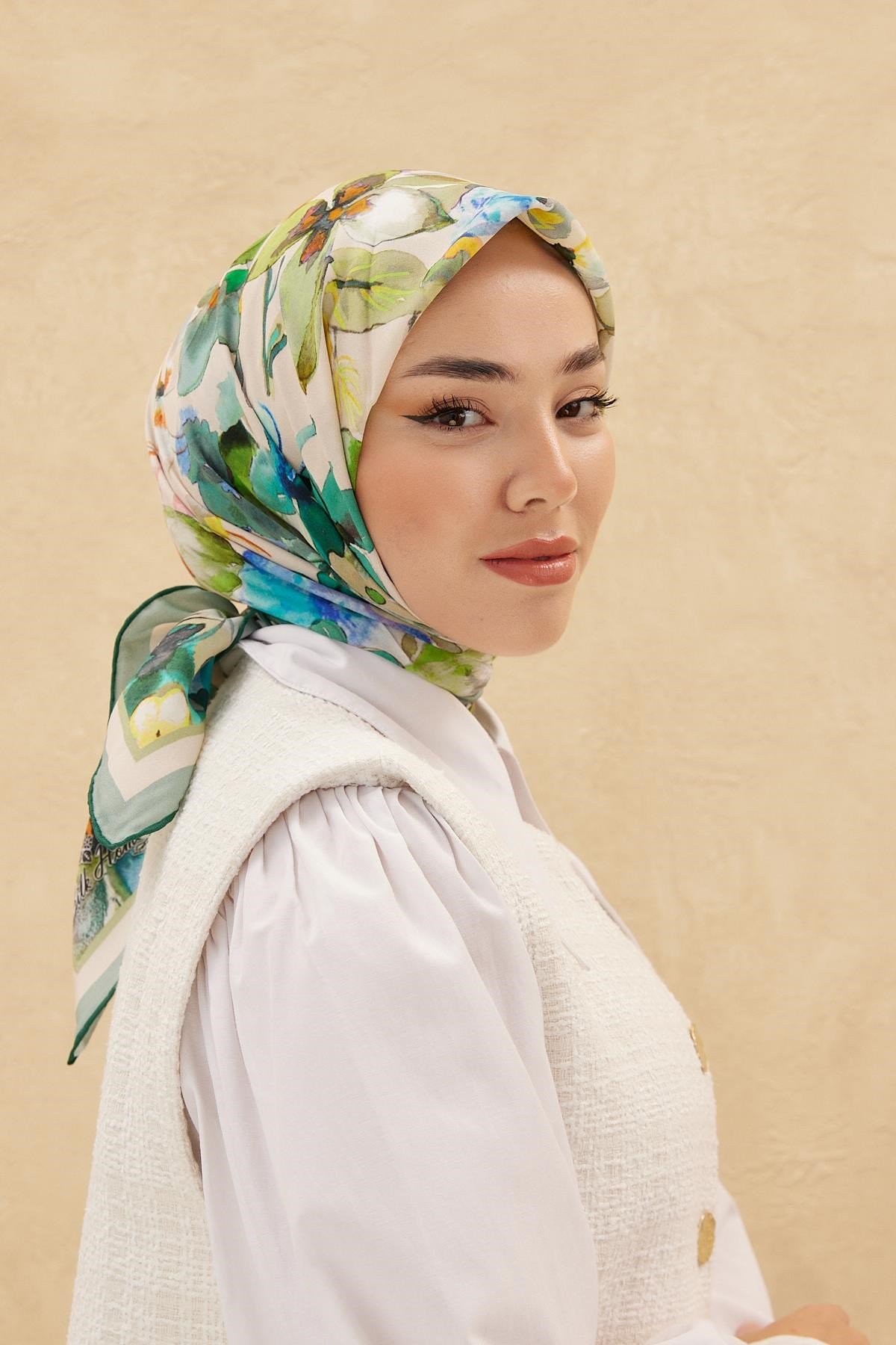 Silk Home Organik Pamuk İpek Eşarp 79007-14