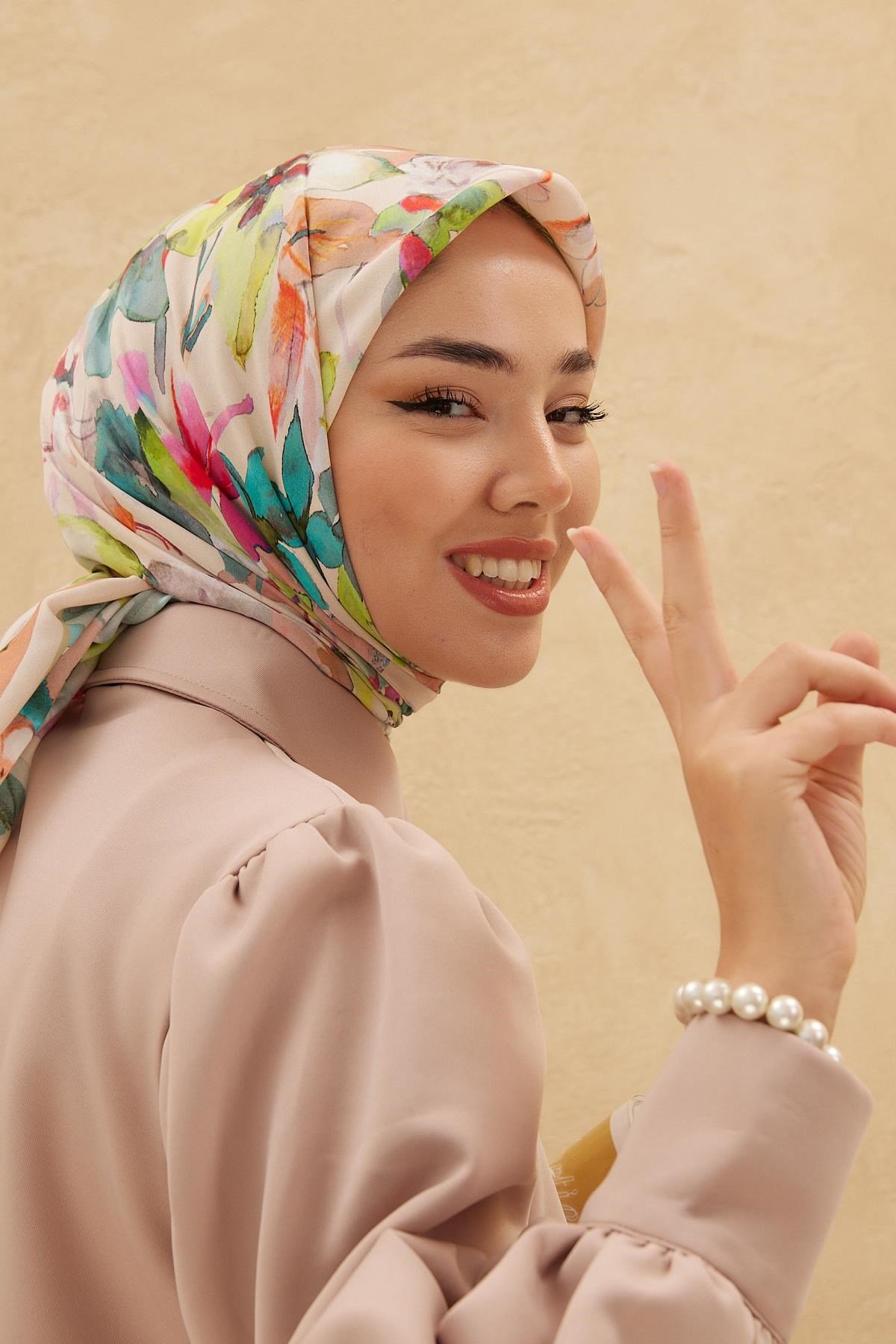 Silk Home Organik Pamuk İpek Eşarp 79007-05