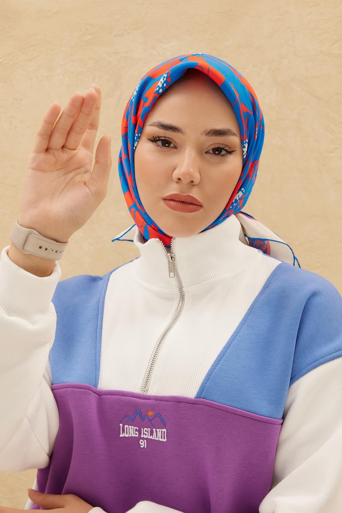 Silk Home Organik Pamuk İpek Eşarp 79008-08