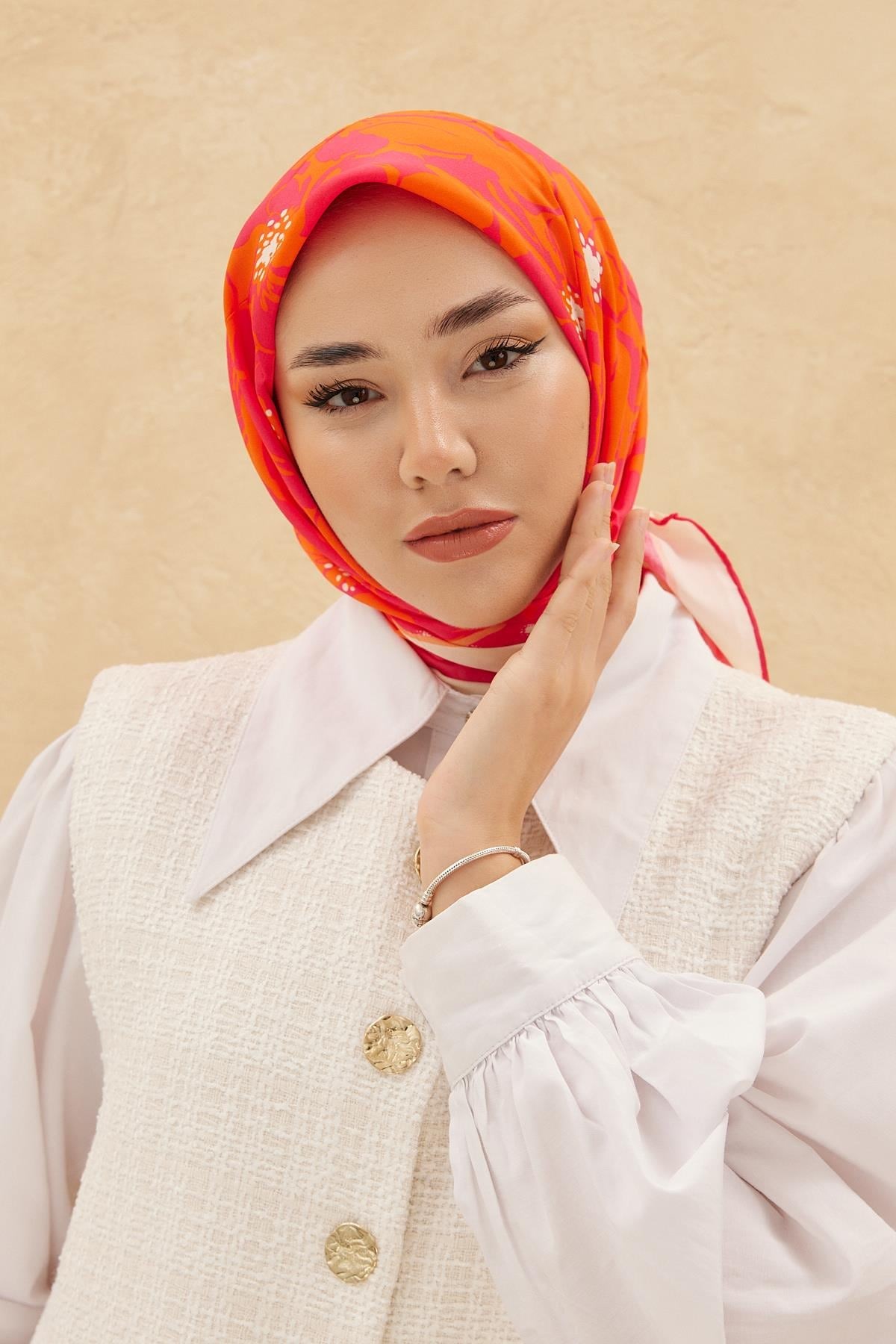 Silk Home Organik Pamuk İpek Eşarp 79008-04