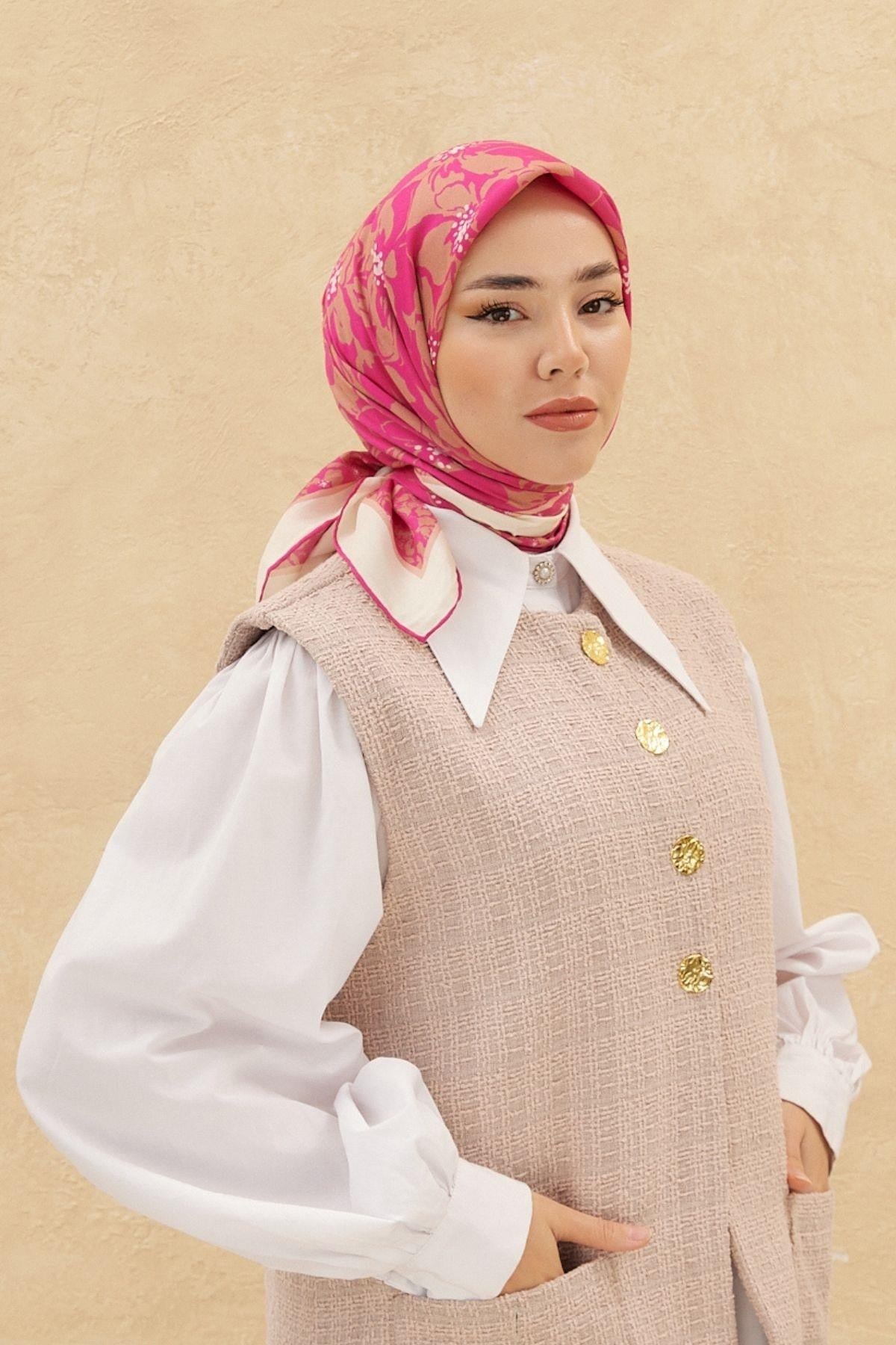 Silk Home Organik Pamuk İpek Eşarp 79008-03