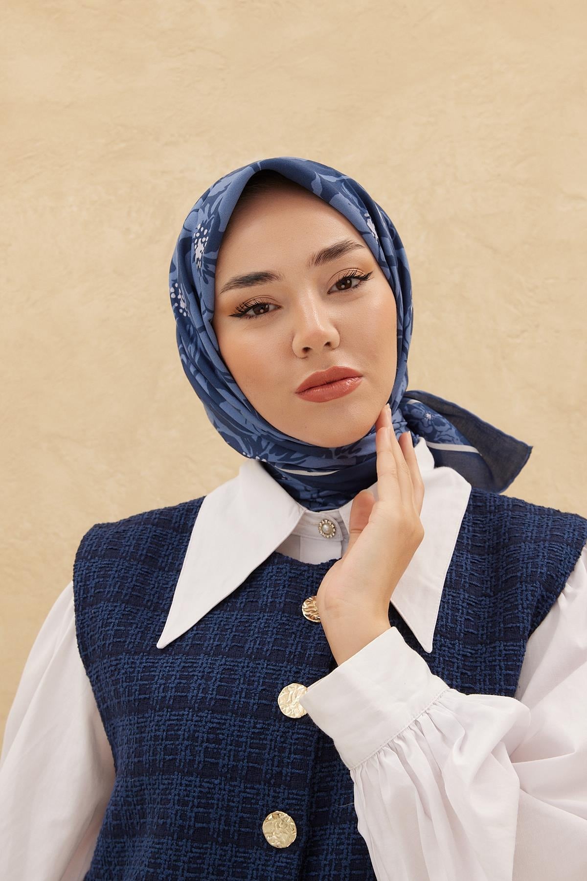 Silk Home Organik Pamuk İpek Eşarp 79008-02