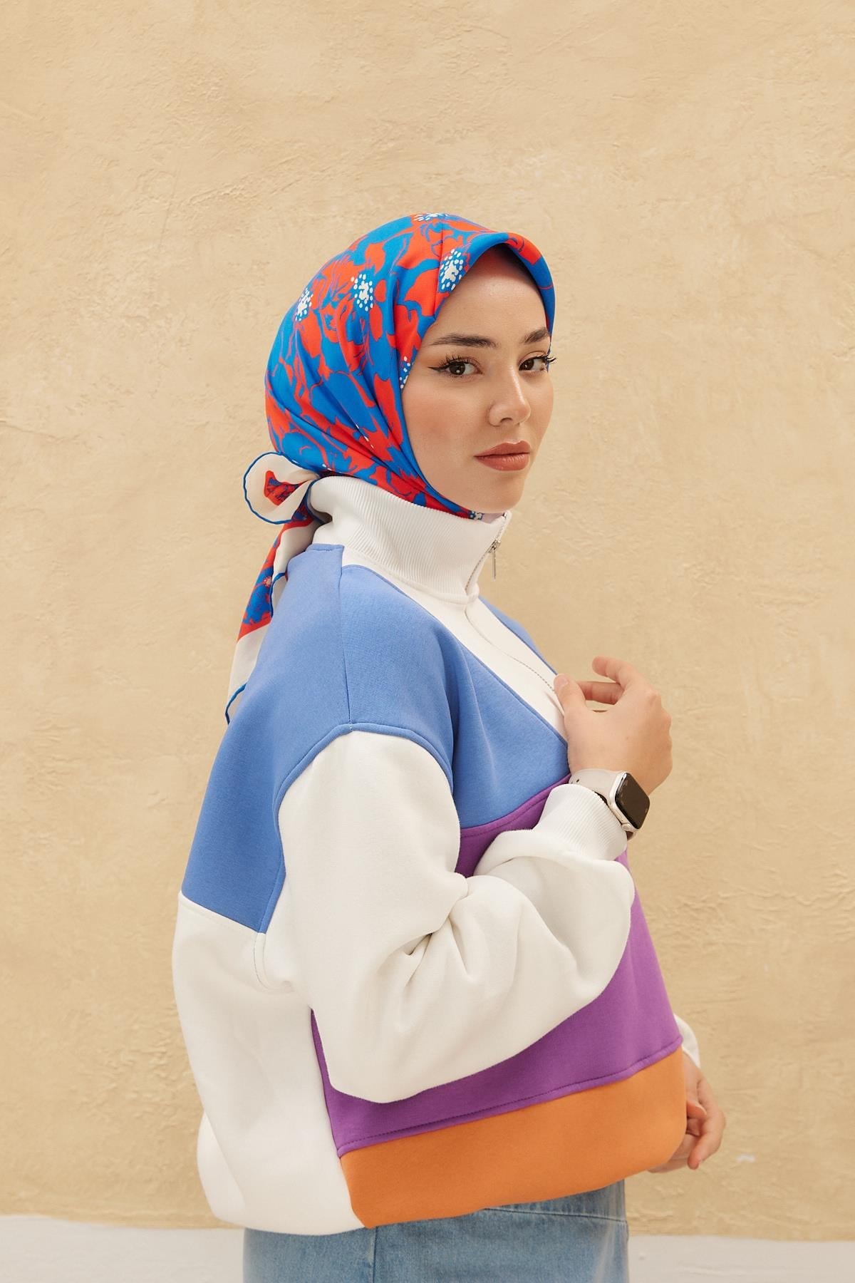 Silk Home Organik Pamuk İpek Eşarp 79008-08