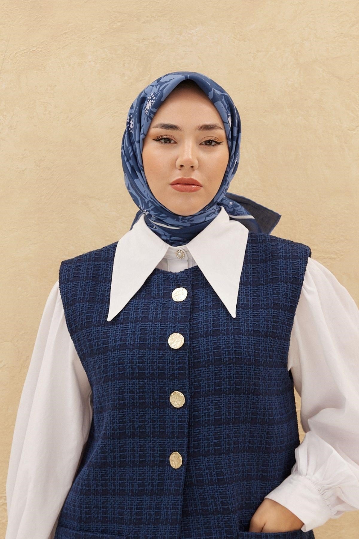 Silk Home Organik Pamuk İpek Eşarp 79008-02